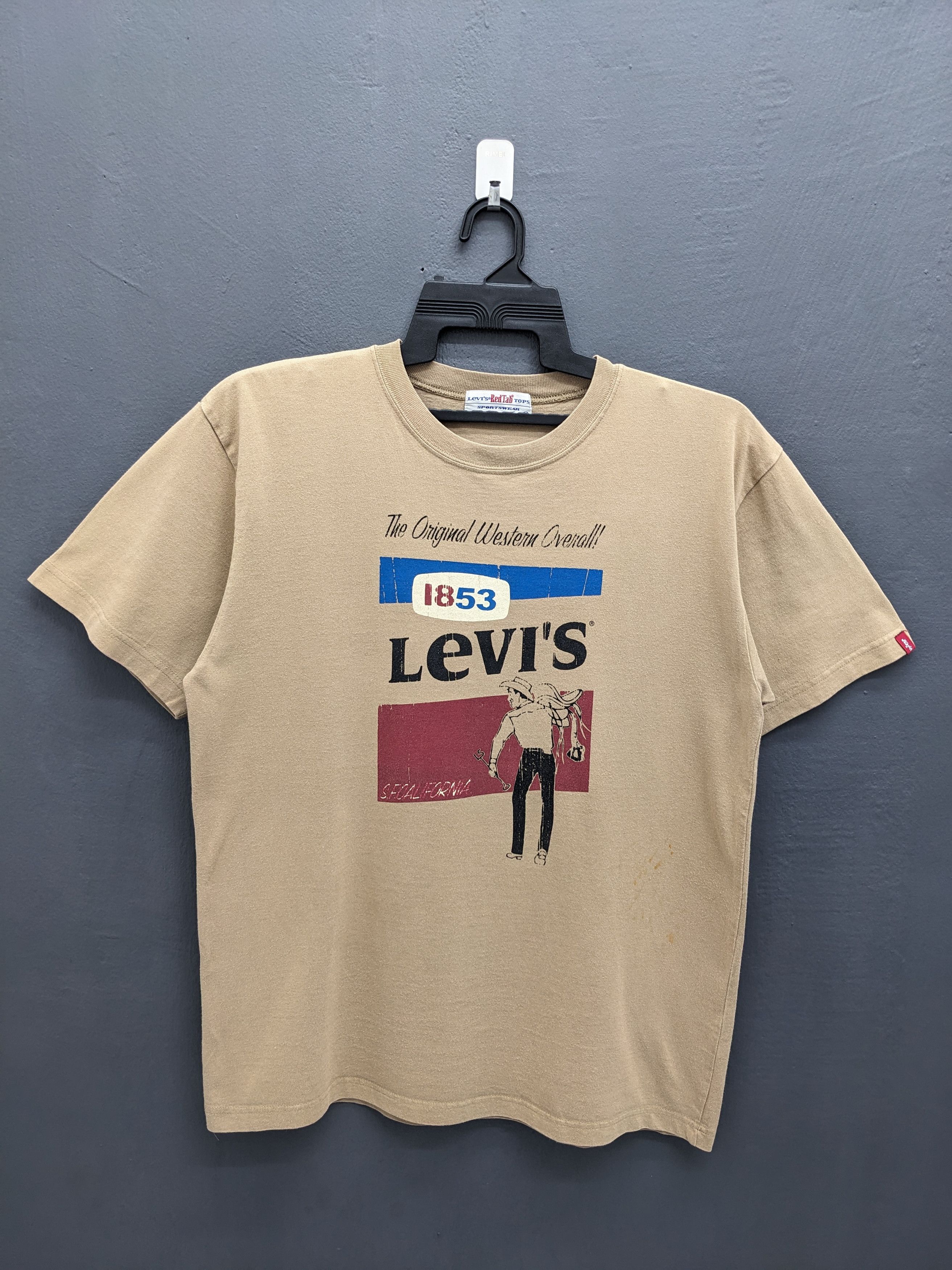 Levi's Vintage LEVI'S Cowboys Graphic Tshirt Size US L / EU 52-54 / 3 - 2 Thumbnail