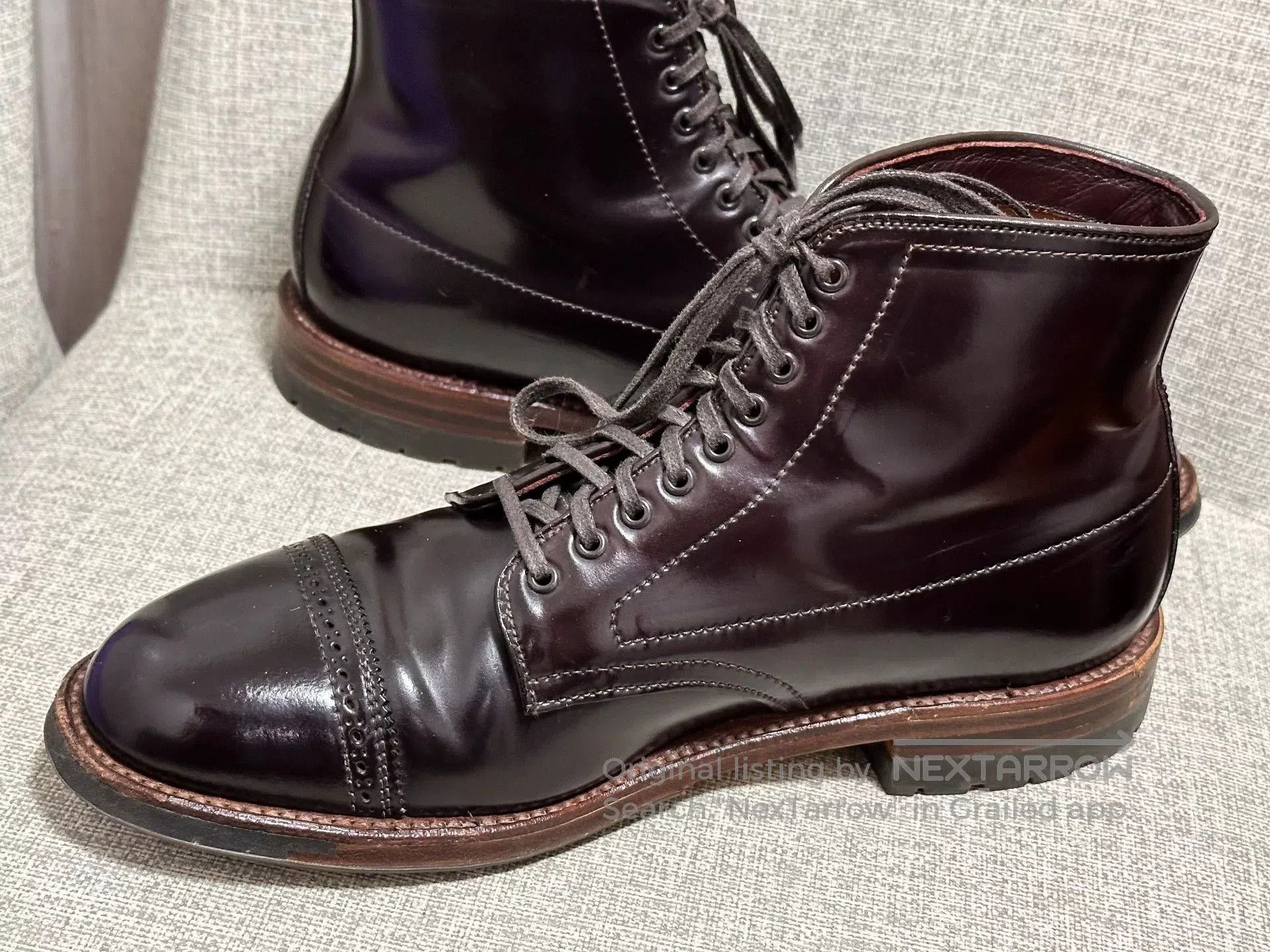 Alden Alden Shell Cordovan Jumper Captoe. Size US 7.5 / EU 40-41 - 5 Thumbnail