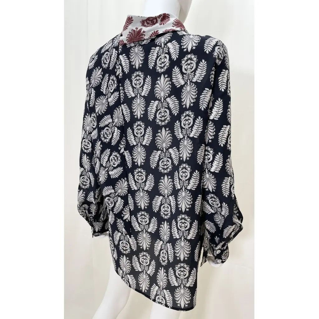Max Mara Silk shirt, Max Mara Size XL / US 12-14 / IT 48-50 - 4 Thumbnail