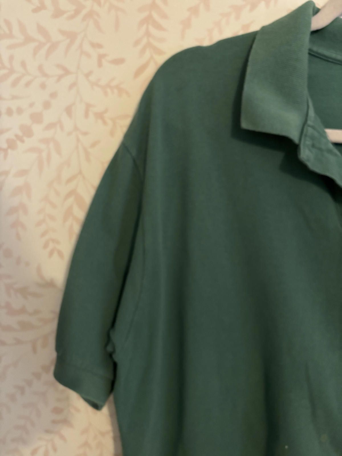 Other Vintage Men's Polo Shirt by Ralph Lauren in Green, XL Size US XL / EU 56 / 4 - 4 Thumbnail