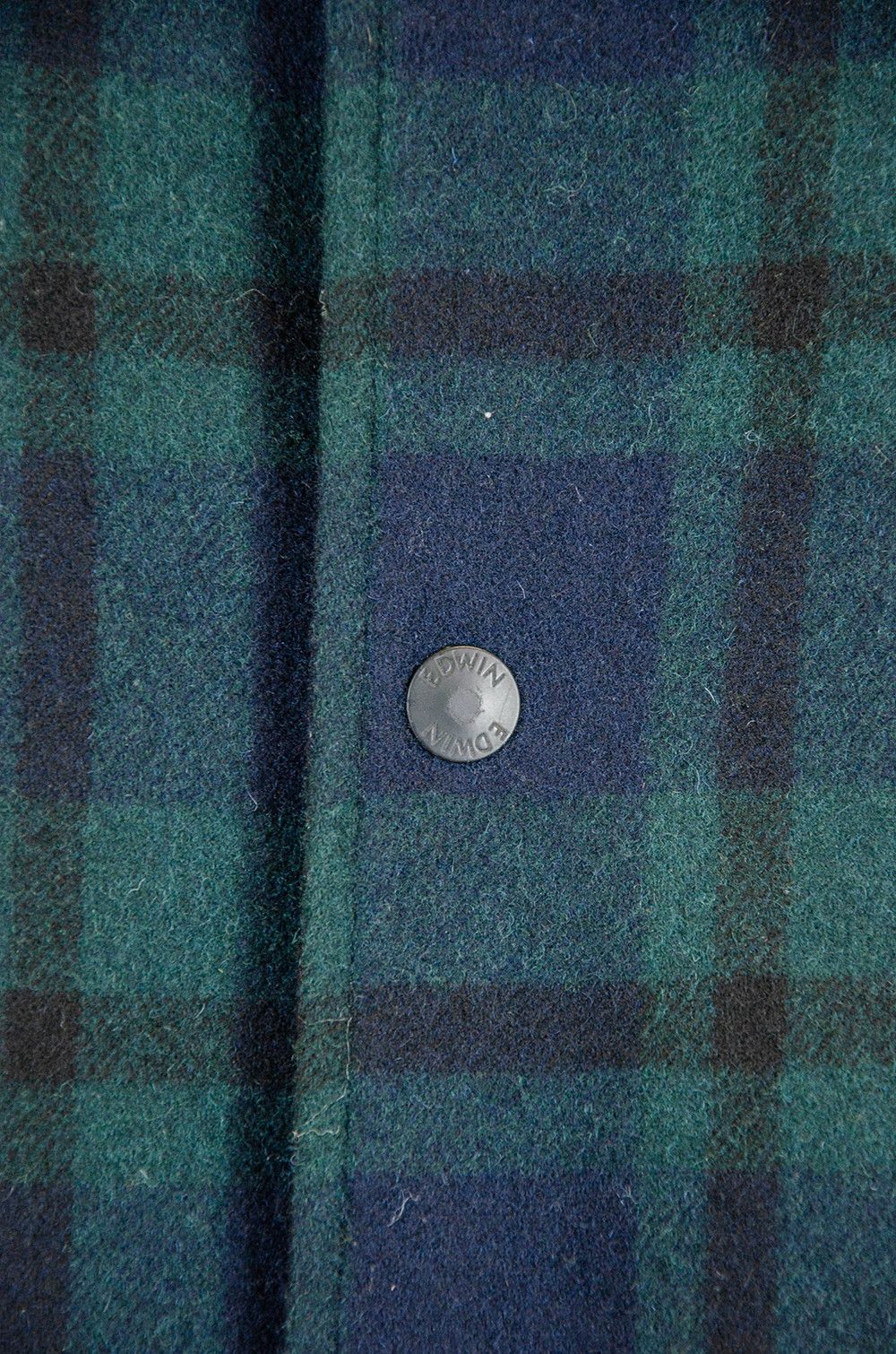 Edwin Edwin Wool Coach Jacket Blue Green Tartan – XL Size US XL / EU 56 / 4 - 6 Thumbnail