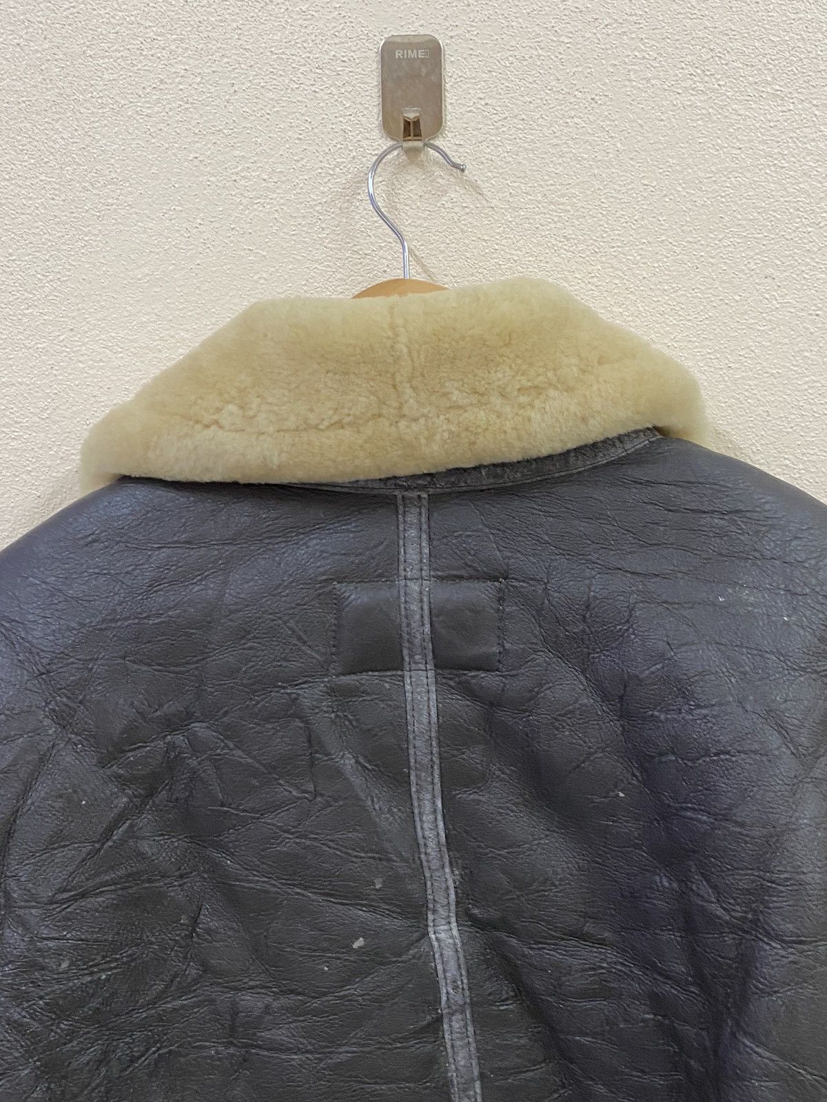 Vintage Vintage B3 Military Air Force Leather Jacket Size US XL / EU 56 / 4 - 8 Thumbnail