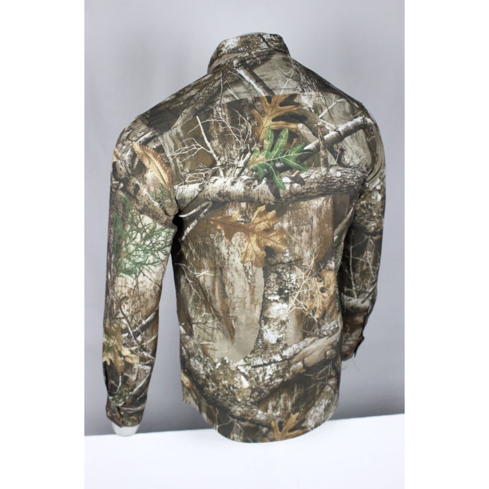 Von Dutch Von Dutch Men's Originals Button Shirt Long Sleeve M Medium Camouflage Print Size US M / EU 48-50 / 2 - 2 Thumbnail