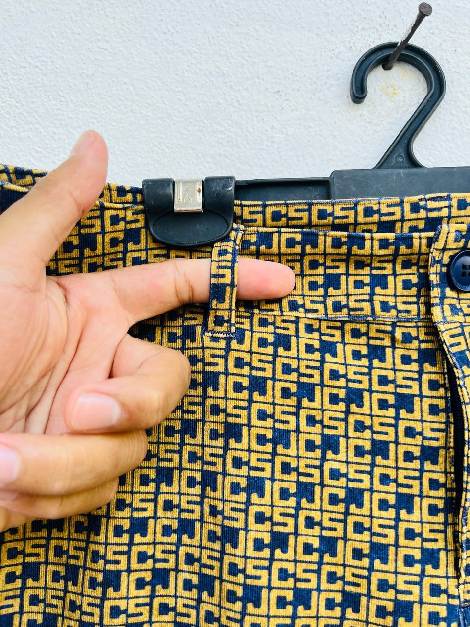 Jean Charles De Castelbajac Vintage Castelbajak Zucca Monogram Designer Fashion Style Size US 31 - 8 Thumbnail