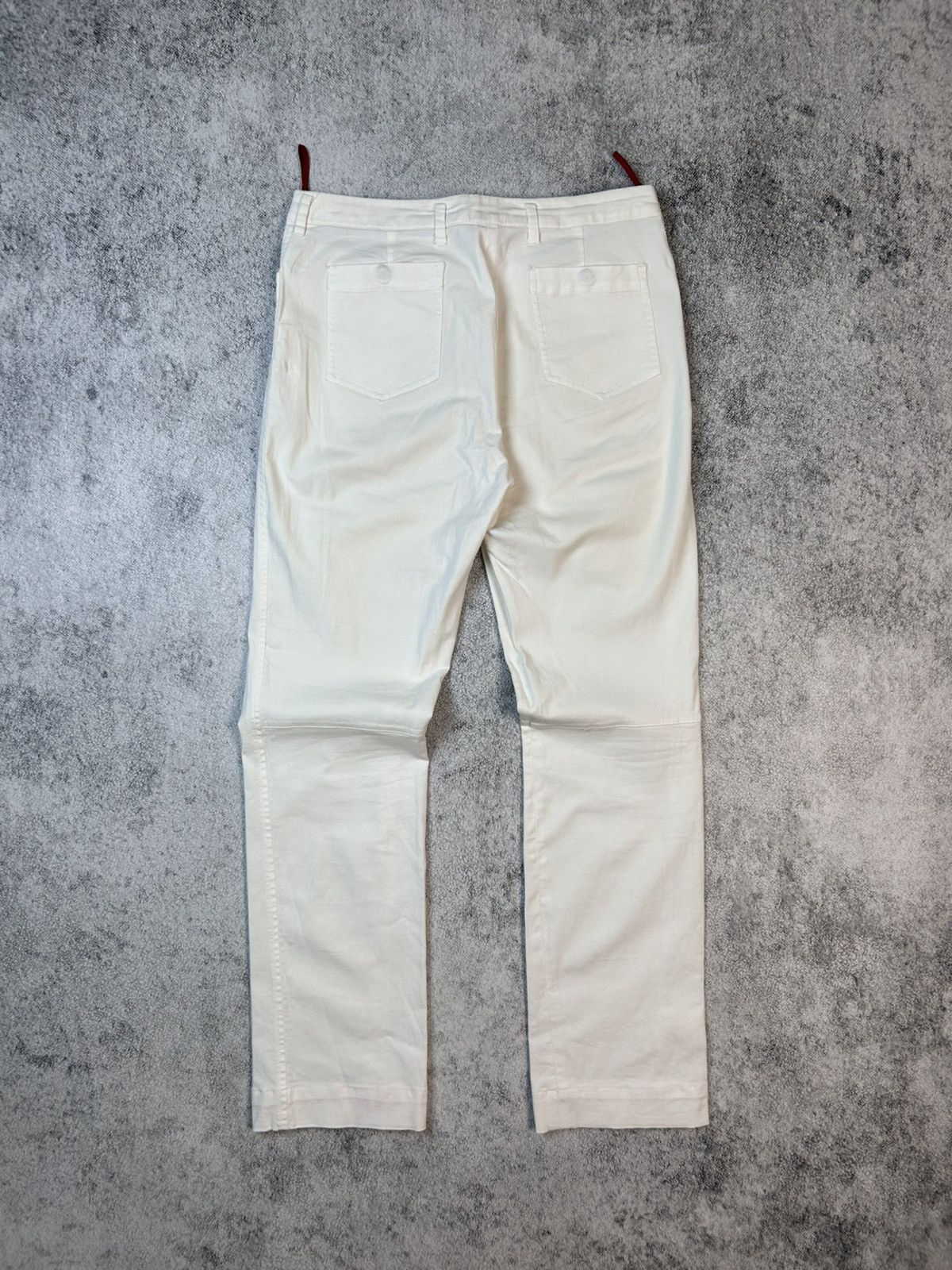 Prada × Vintage Luxury Prada White Stretch Jeans Denim Size 40" / US 18 - 9 Thumbnail