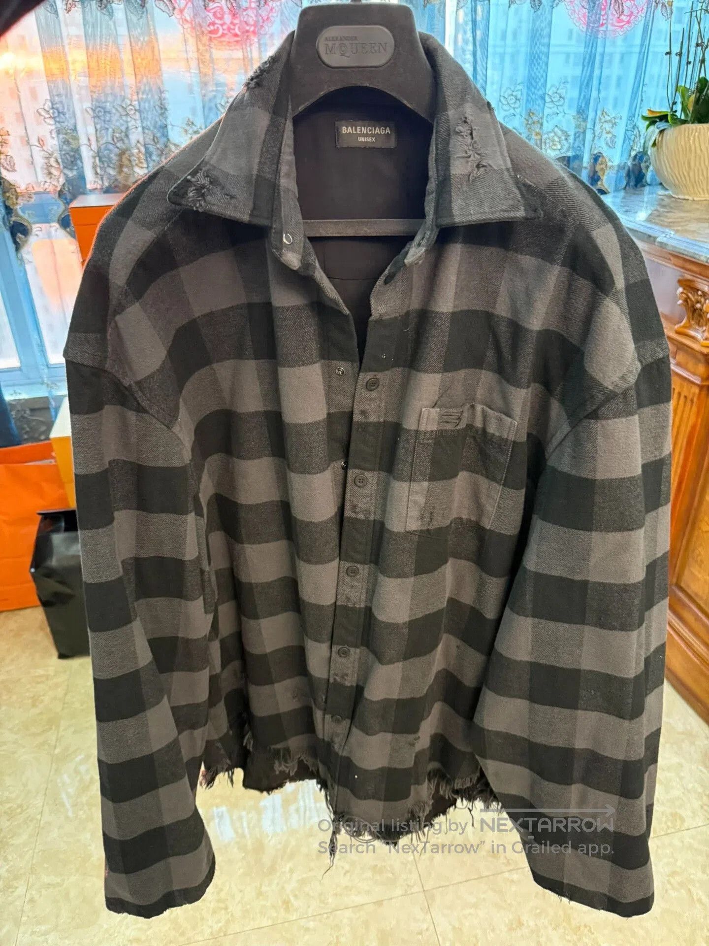 Balenciaga balenciaga flannel shirt jacket size 2. Size US M / EU 48-50 / 2 - 1 Thumbnail