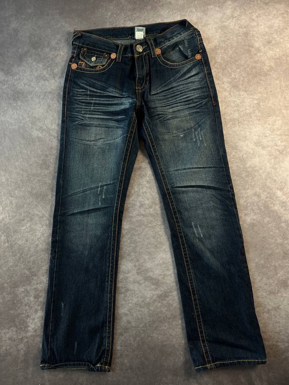 True Religion TRUE RELIGION BILLY SUPER T Whisker Denim Easy Fit 32x33 Size US 32 / EU 48 - 2 Thumbnail