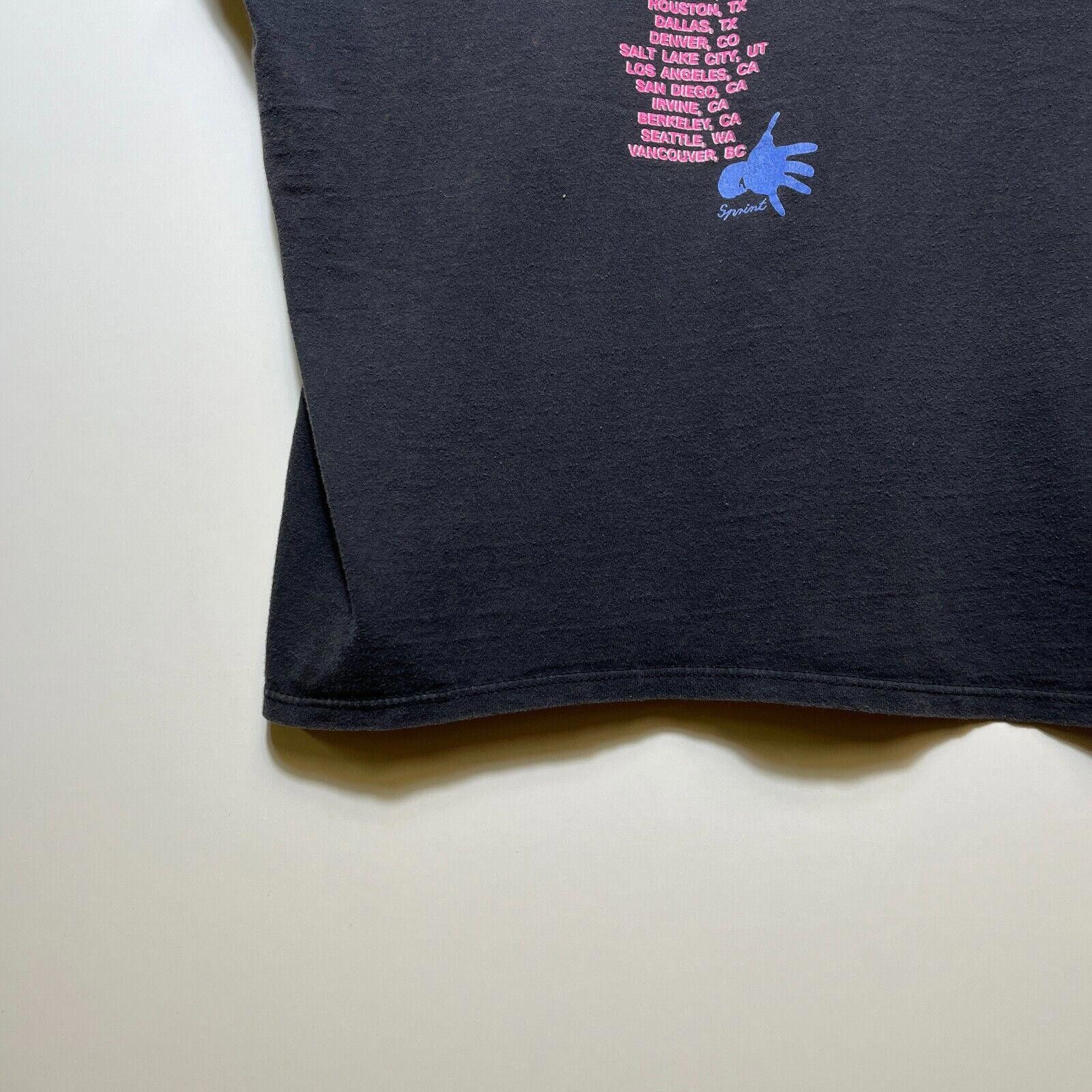 Vintage Vintage 1990 Midnight Oil T-shirt L North American Tour Rock Size US L / EU 52-54 / 3 - 10 Thumbnail