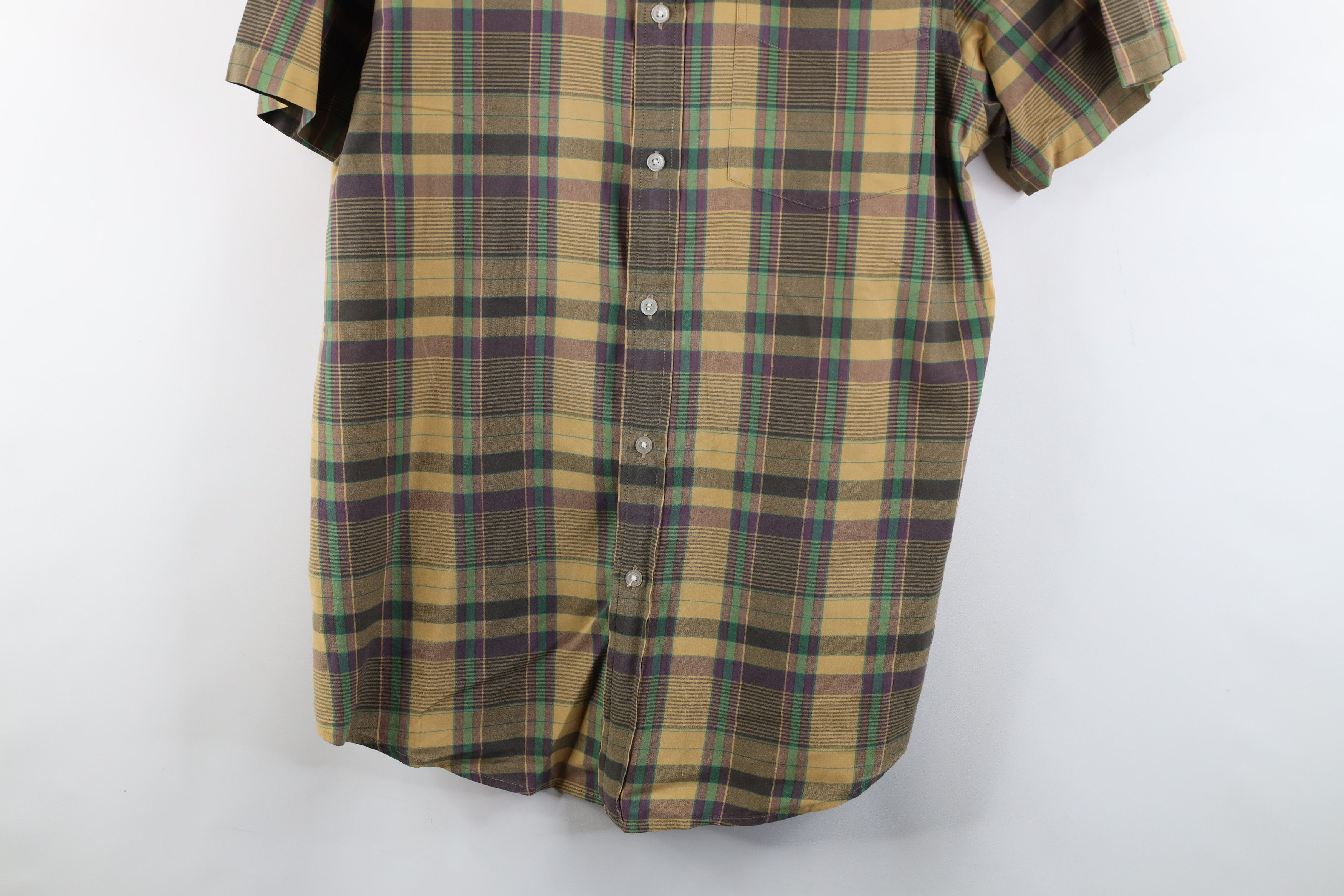 Polo Ralph Lauren Vintage 90s Ralph Lauren Short Sleeve Collared Button Shirt Size US L / EU 52-54 / 3 - 3 Thumbnail