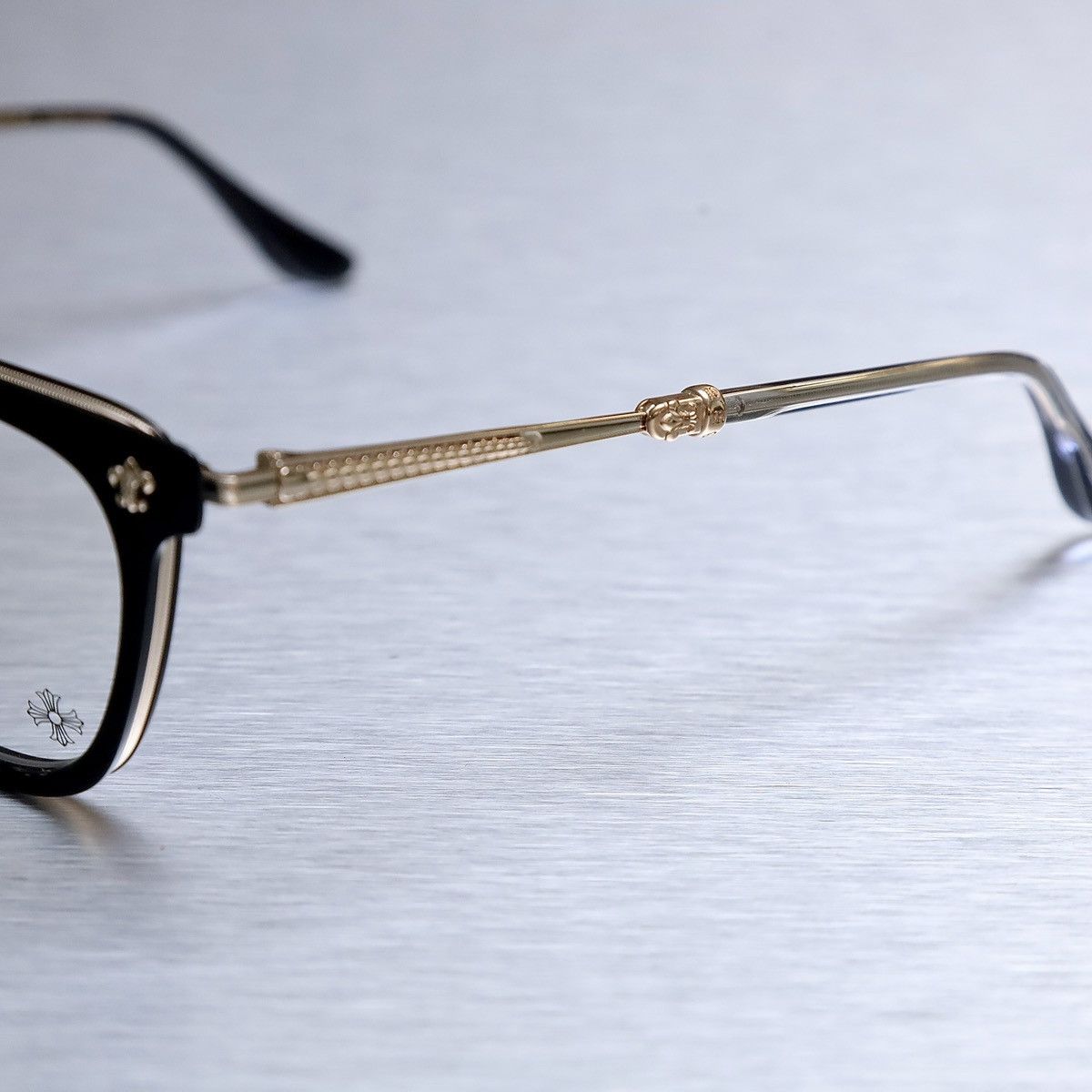 Chrome Hearts CHROME HEARTS STRAPADICTOME GLASSES Size ONE SIZE - 4 Thumbnail