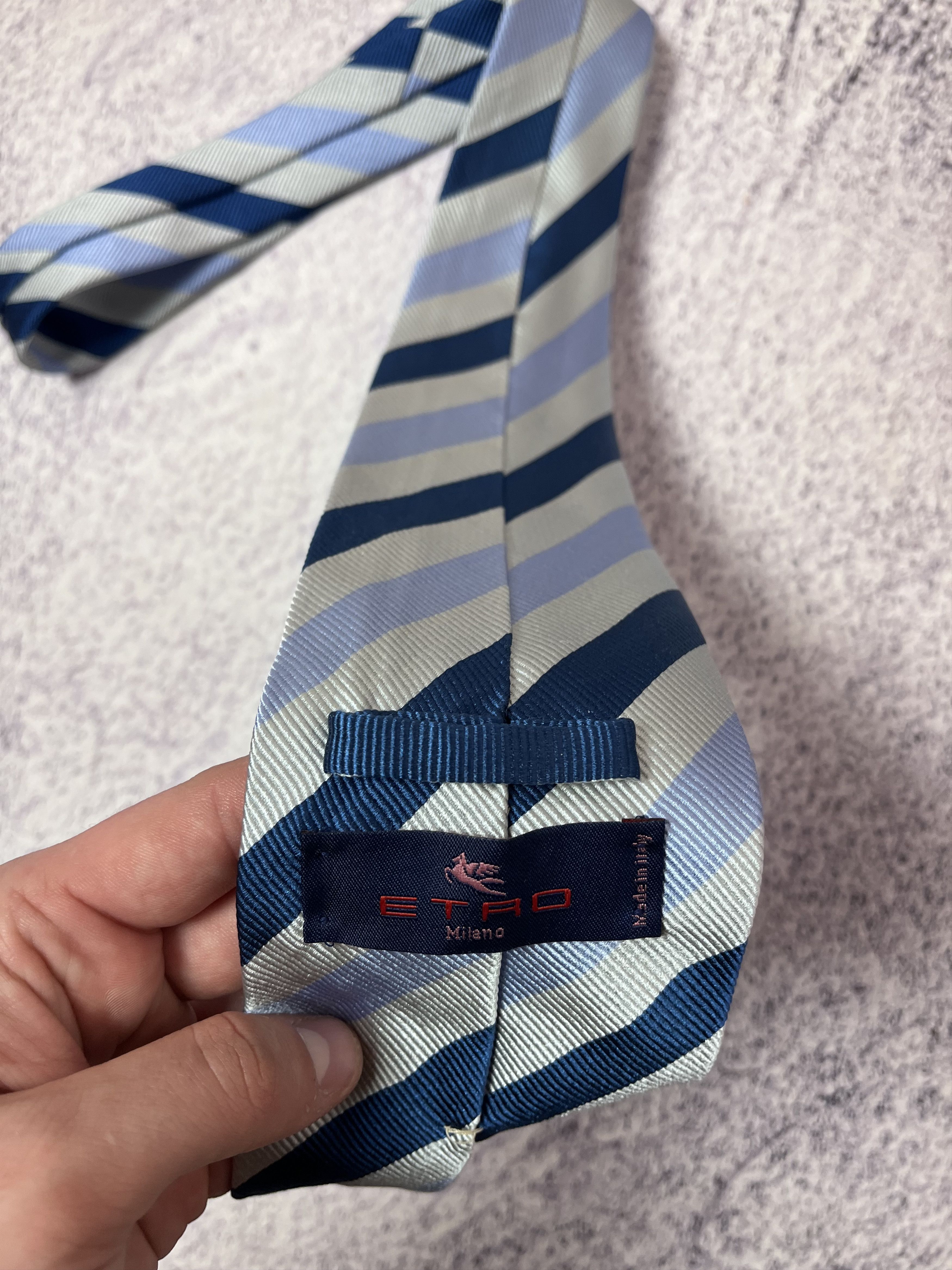 Etro Vintage men’s Tie Etro Milano made in Italy size OS Size ONE SIZE - 14 Thumbnail