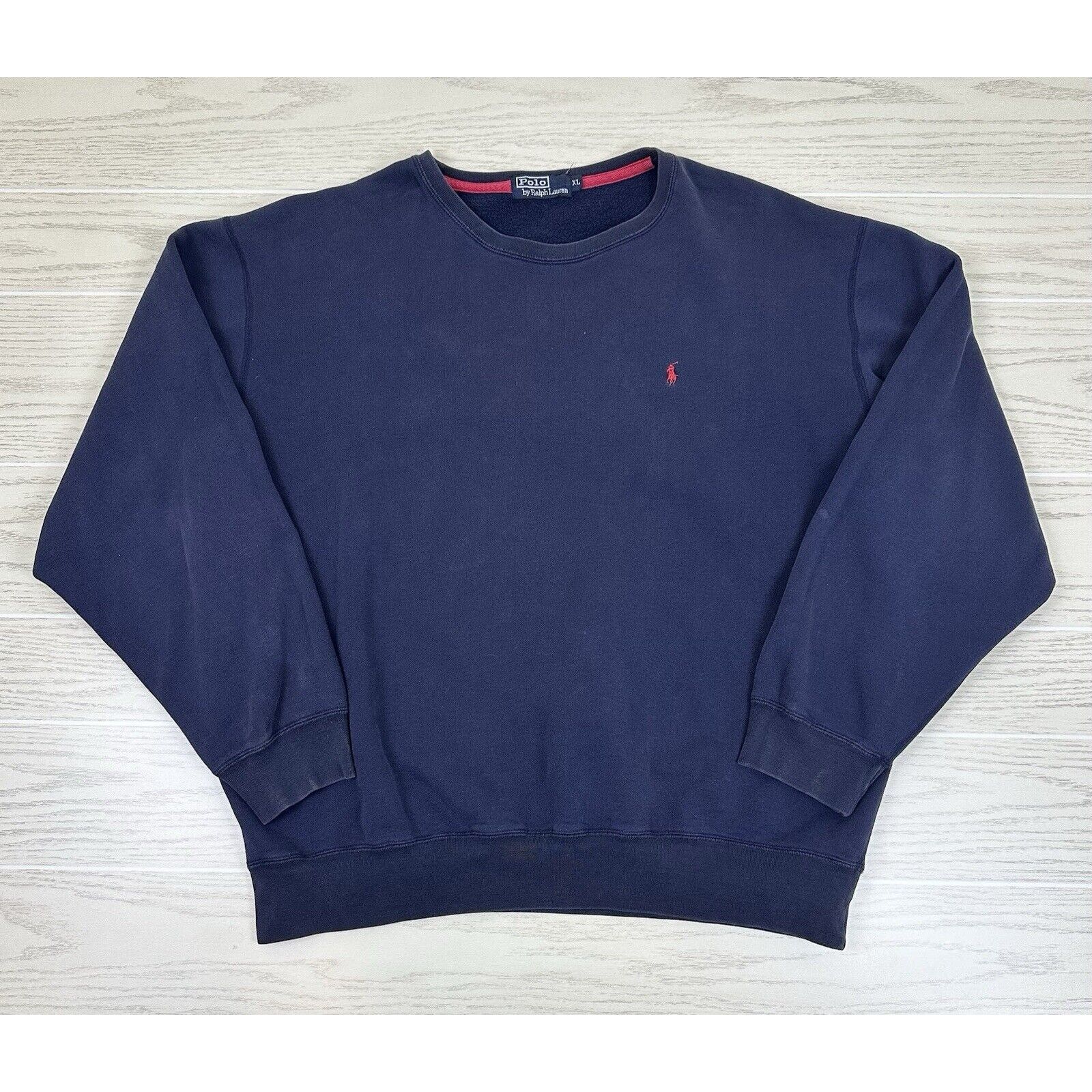 Polo Ralph Lauren × Vintage Vintage Polo Ralph Lauren Sweatshirt Size US XL / EU 56 / 4 - 1 Thumbnail