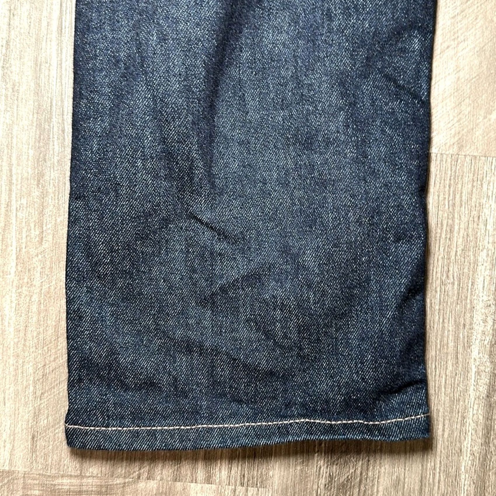 Uniqlo VINTAGE Uniqlo Women Jeans Slim Straight Mid Rise 27 Blue Regular Size 27 89% Cotton 11% Elastane Size 27" / US 4 / IT 40 - 3 Thumbnail