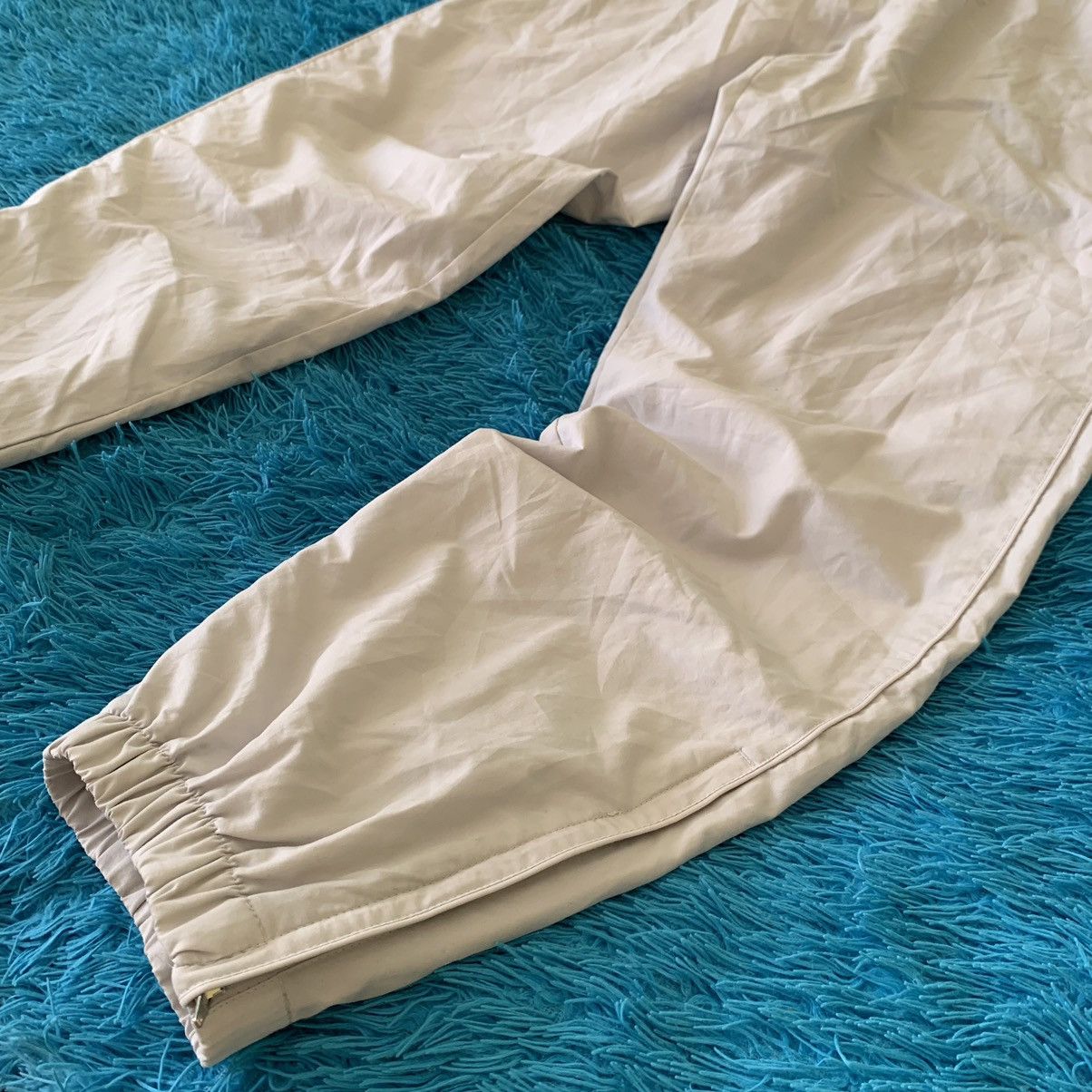 Other 00s Nike Vintage Nylon WHITE / CREAMY Joggers Baggy Pants Size US 36 / EU 52 - 8 Thumbnail
