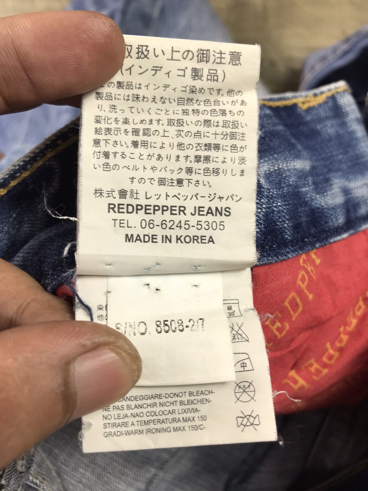 Other AUTHENTIC RED PEPPER SMILE JEANS Size US 34 / EU 50 - 16 Thumbnail