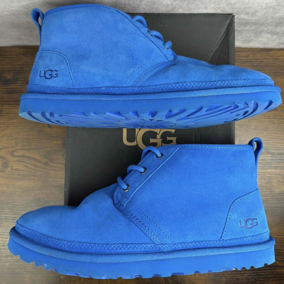Ugg UGG Neumel Boot Dive Blue 3236-DVE Winter Chukka Ankle Boots Size US 12 / EU 45 - 3 Thumbnail