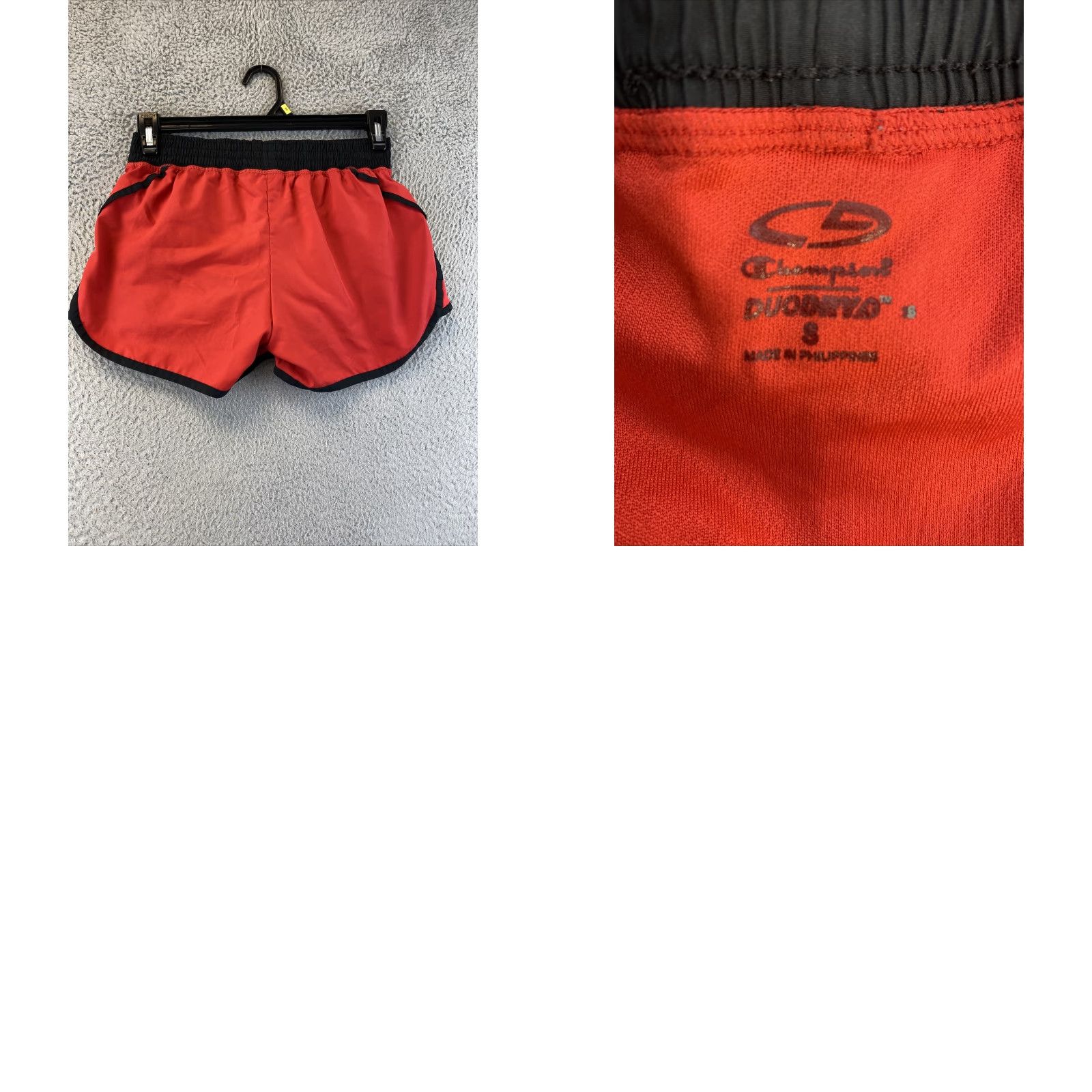 Champion champion Red Pullon Elastic Waist Shorts Size S Small/ 91-45 Size 28" / US 6 / IT 42 - 8 Thumbnail