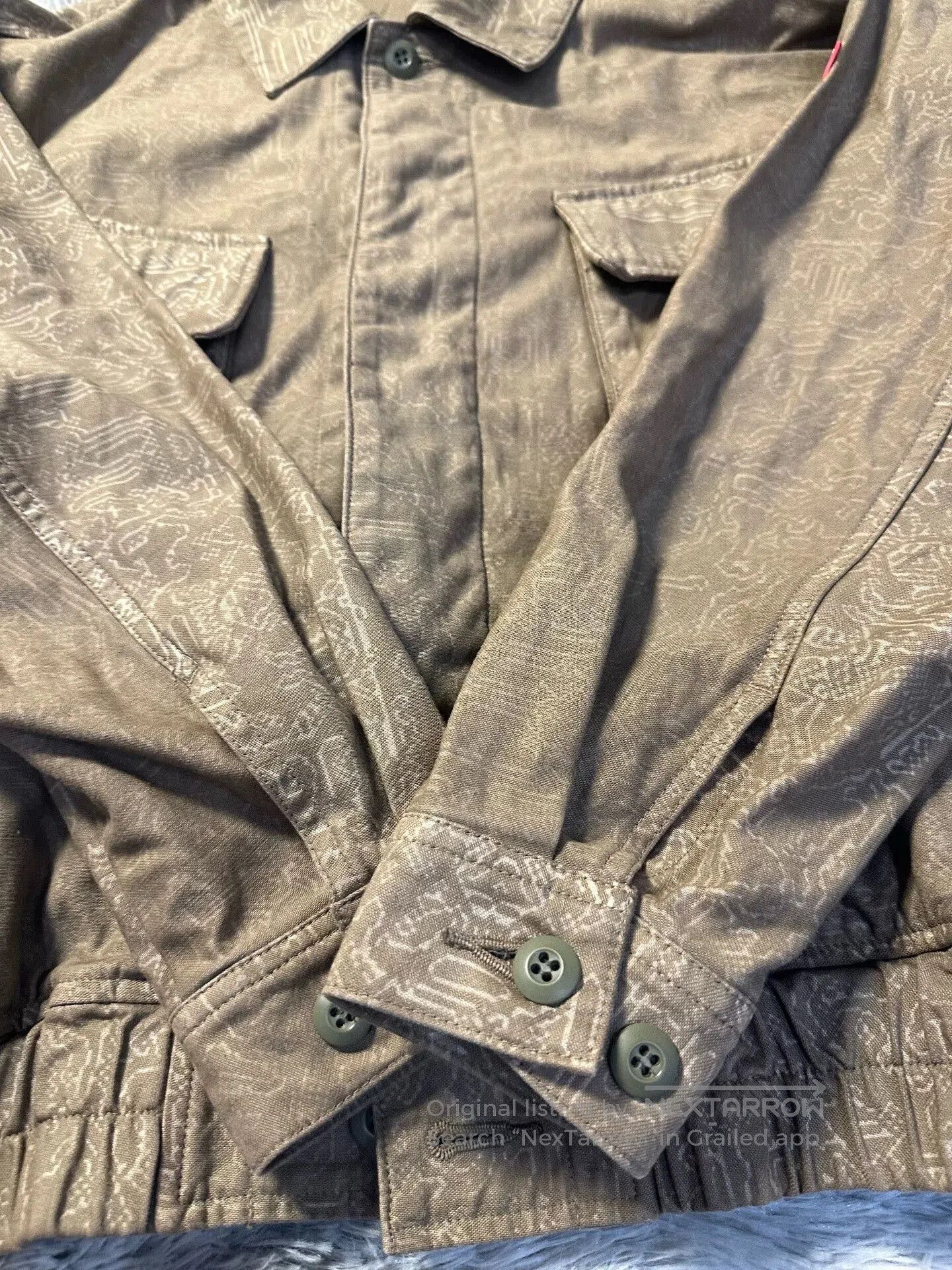 Cav Empt C.E/CAVEMPT Yellow Noise Jacket. Size US M / EU 48-50 / 2 - 2 Thumbnail