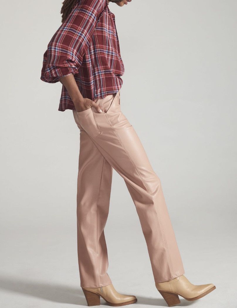 Anthropologie Anthropologie En Saison Lana Faux Leather Trousers, Size XS Size 26" / US 2 / IT 38 - 4 Thumbnail
