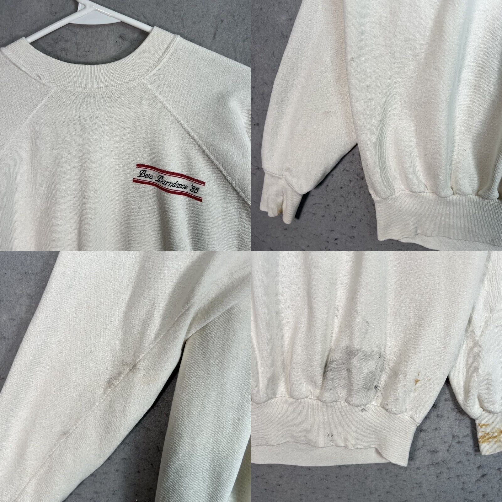 Vintage VINTAGE Pannill Cowboy Sweater Shirt Adult XL White Cotton Blend 1985 Barndance Men Size US XL / EU 56 / 4 - 8 Thumbnail