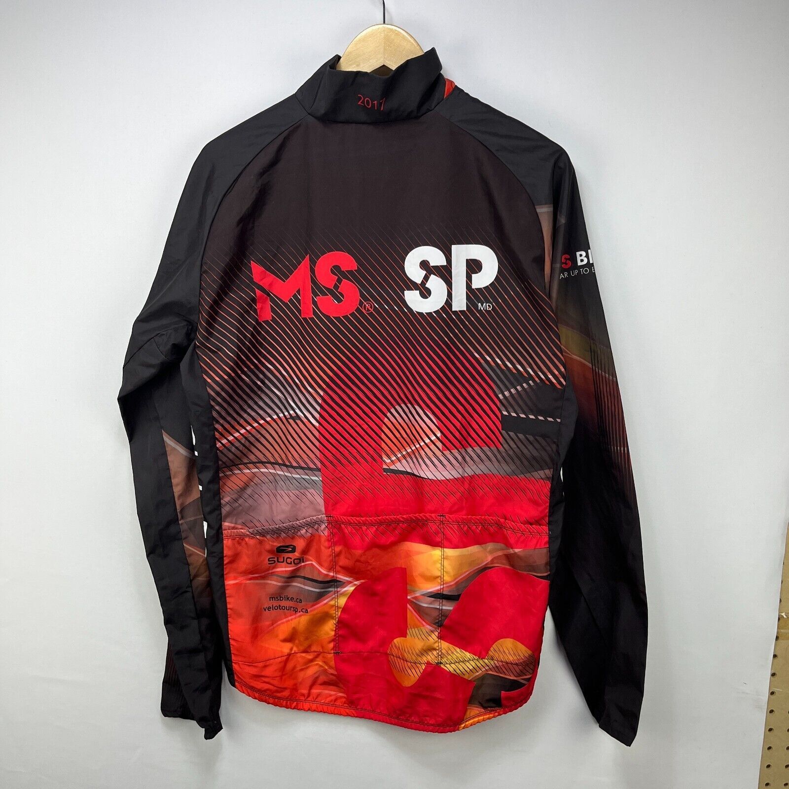 Vintage Vintage Sugoi Cycling Jacket Size Large Bicycle Jersey MS SP Size L / US 10 / IT 46 - 6 Thumbnail