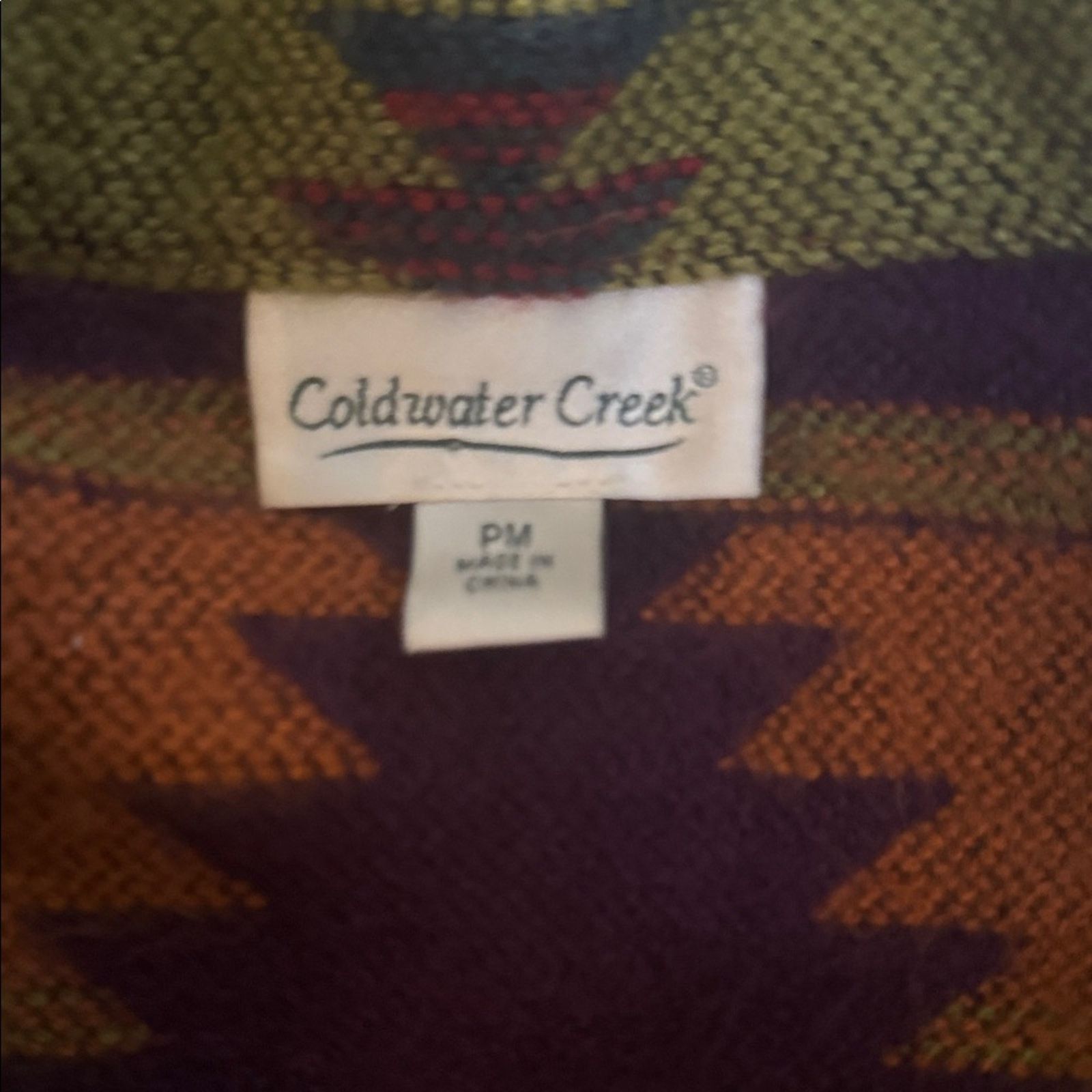 Coldwater Creek VINTAGE COLDWATER CREEK Southwestern Jacket silver clasp M Size M / US 6-8 / IT 42-44 - 2 Thumbnail