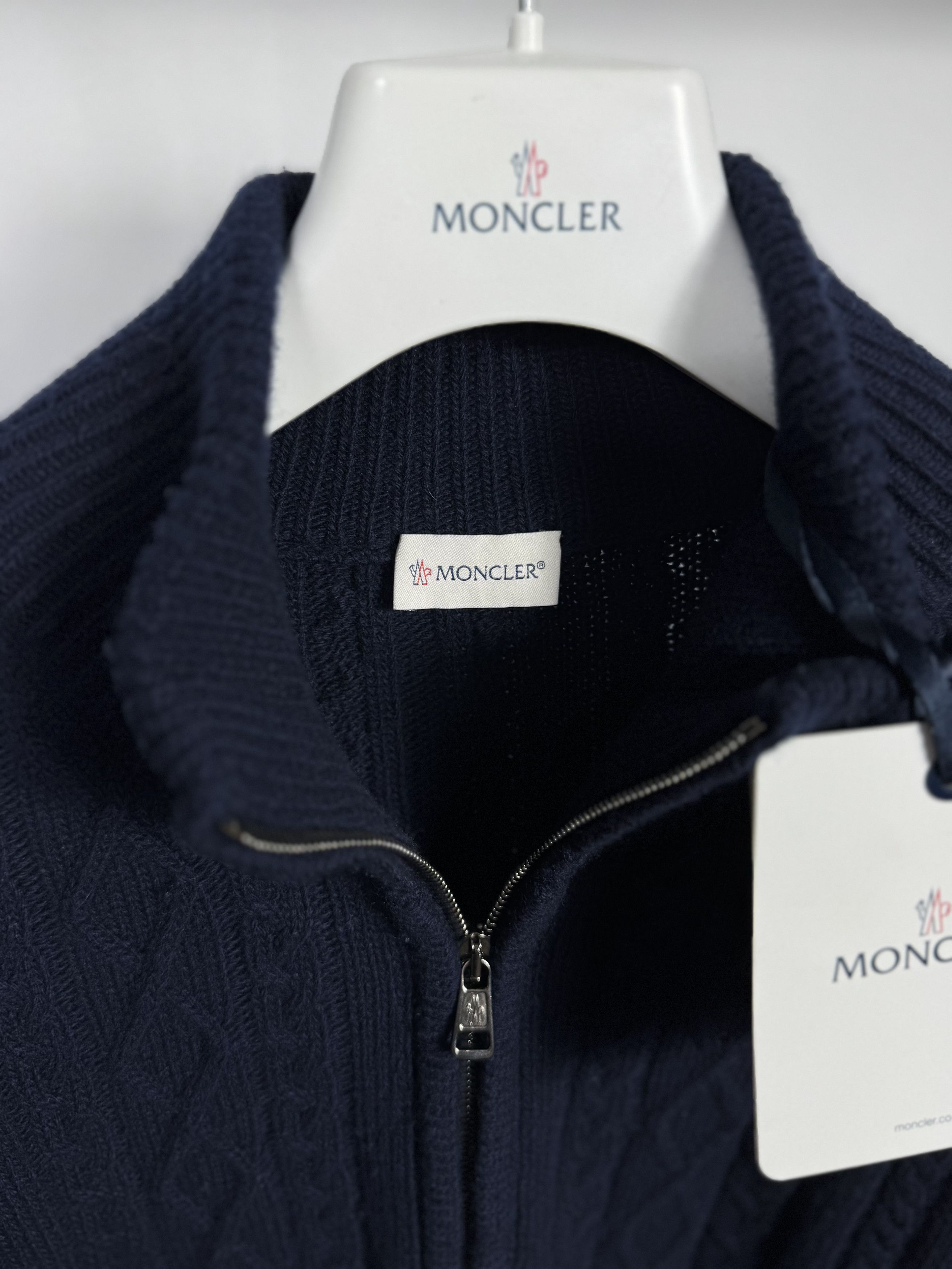 Moncler Moncler Wool Sweater Size US XXL / EU 58 / 5 - 4 Thumbnail