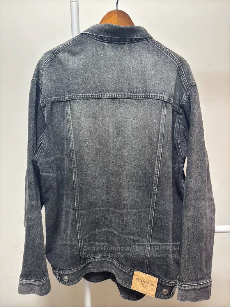 Balenciaga Balenciaga Black Denim Jacket Size US XS / EU 42 / 0 - 2 Thumbnail