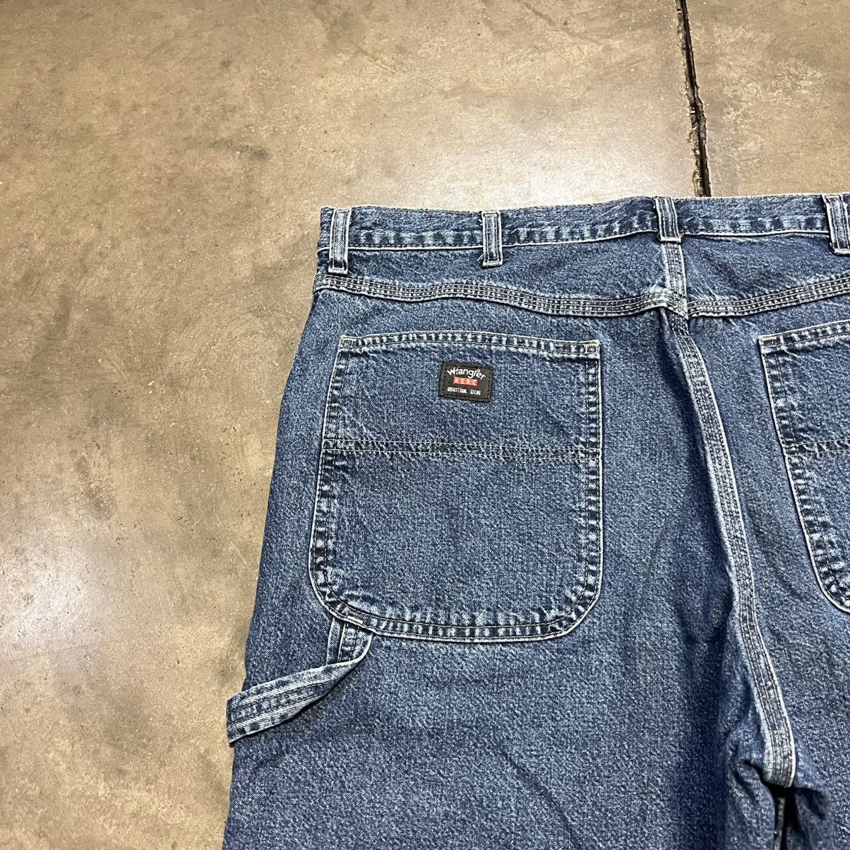 Wrangler Vintage Wrangler Denim Jean Shorts Baggy Skater Grunge Y2K Size US 34 / EU 50 - 3 Thumbnail