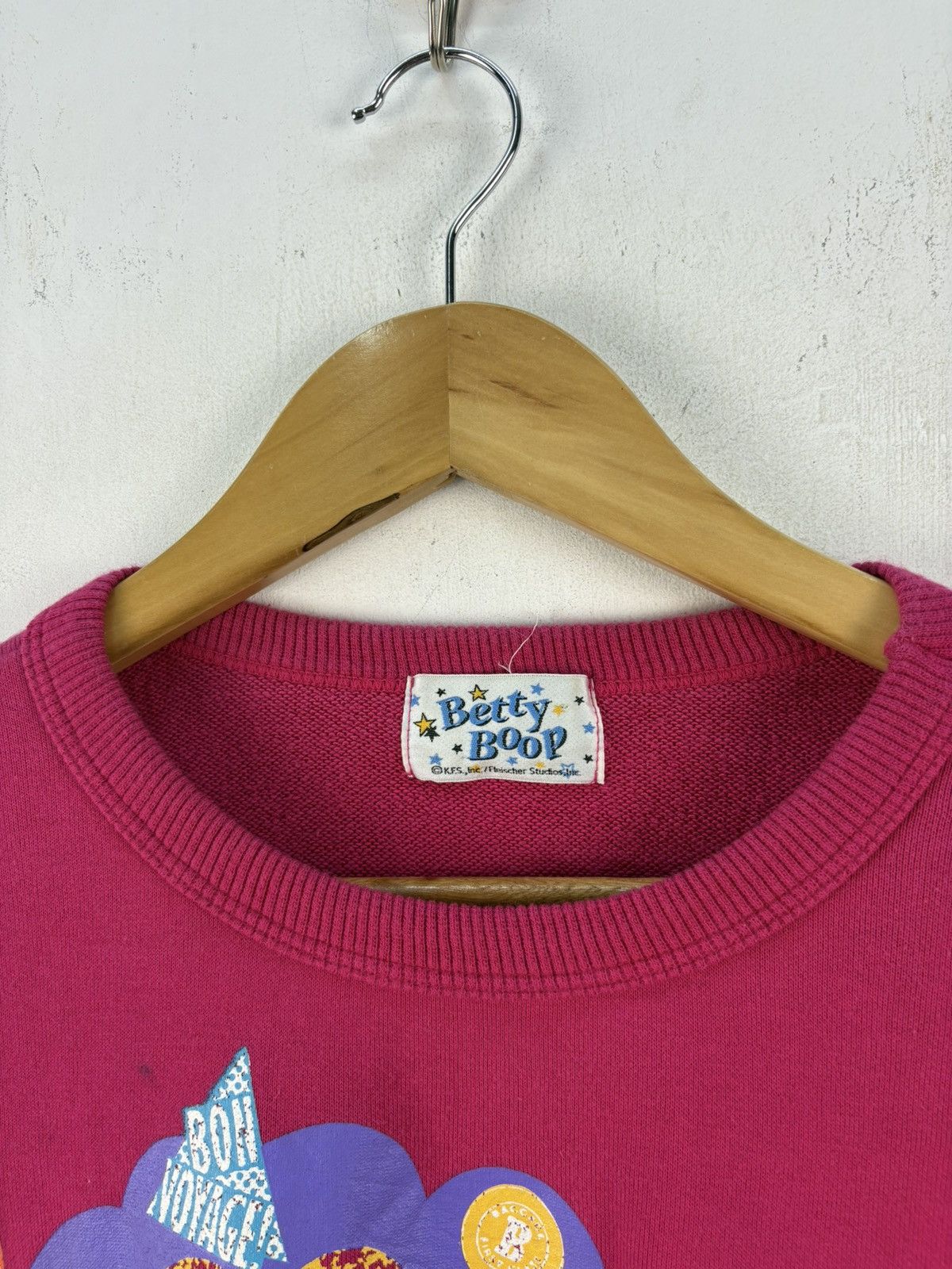 Vintage Vintage 90s Betty Boop AOP Sweatshirt Crewneck Size US M / EU 48-50 / 2 - 2 Thumbnail