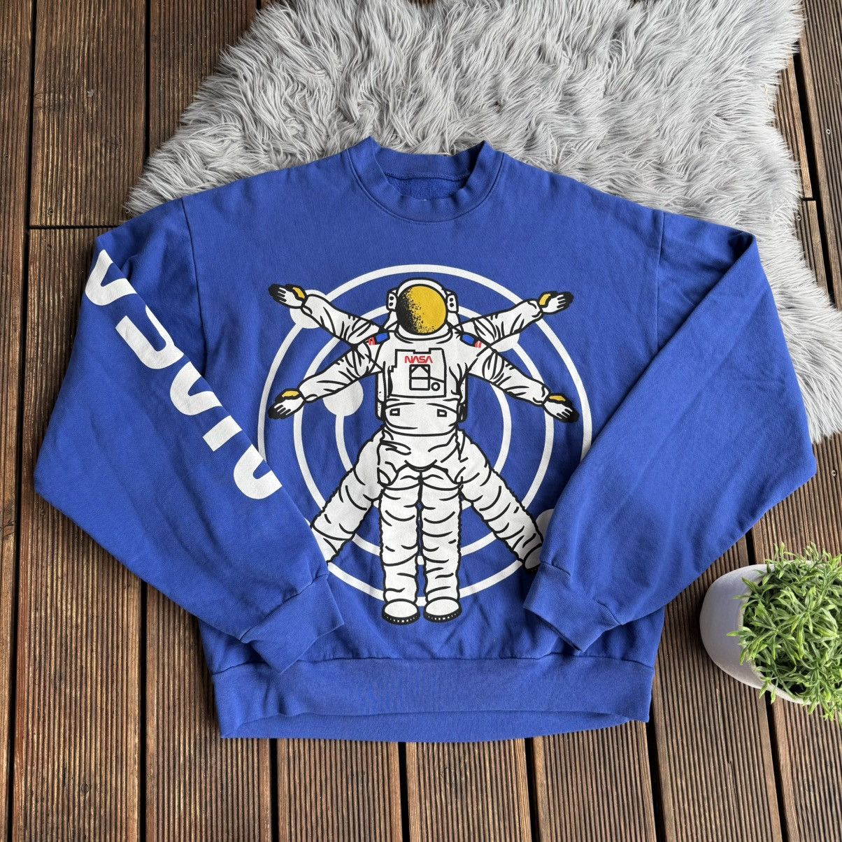 Band Tees × Cactus Plant Flea Market × Kid Cudi KID CUDI NASA TOUR CREWNECK HYPE BAND SWEATSHIRT CPFM STYLE Size US L / EU 52-54 / 3 - 2 Thumbnail
