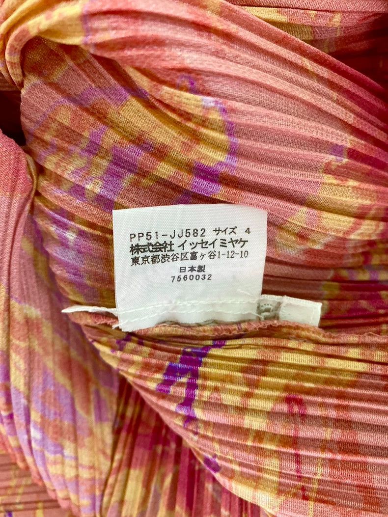 Issey Miyake Issey Miyake size:4 Orange-red Hawaiian-style shirt Size L / US 10 / IT 46 - 4 Thumbnail
