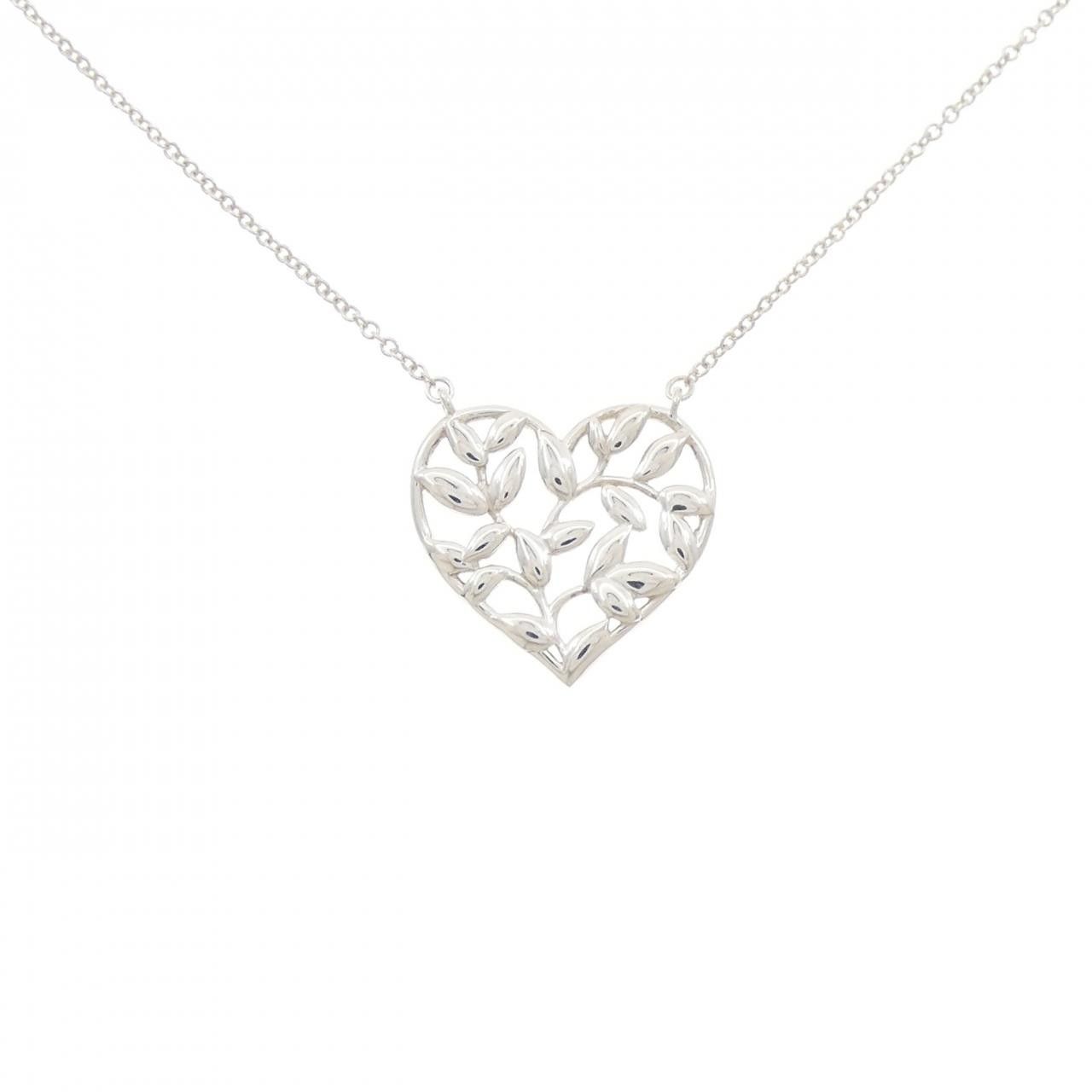 Tiffany & Co. Tiffany & Co. Tiffany Olive Leaf 925 Silver Necklace Metal Necklace 60022319 DUTY FREE for USA Size ONE SIZE - 1 Thumbnail