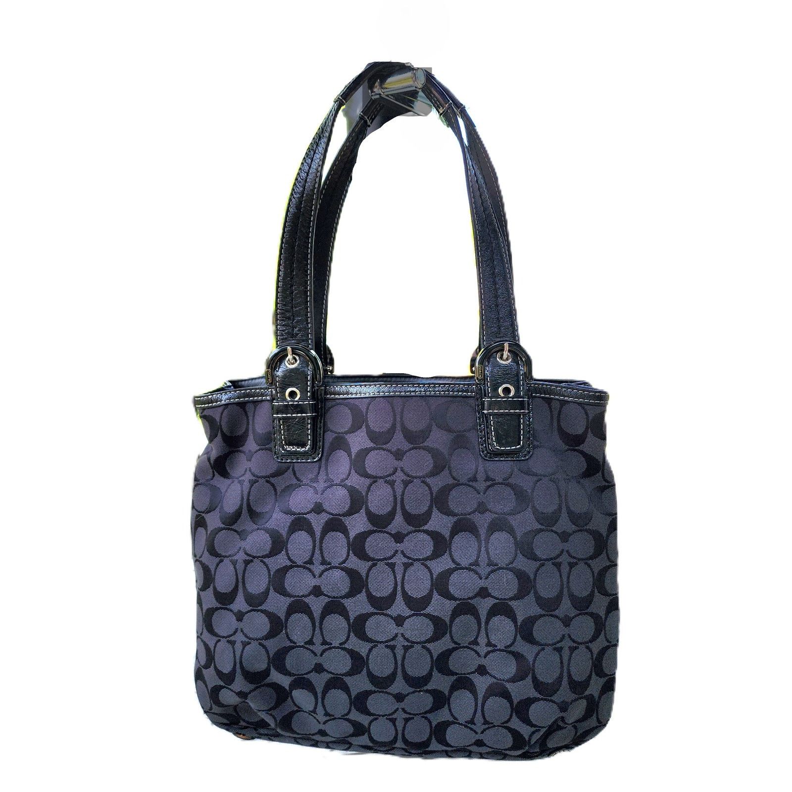 Coach Coach Soho Signature Logo Tote Shopper Shoulder Bag Vintage Size ONE SIZE - 3 Thumbnail