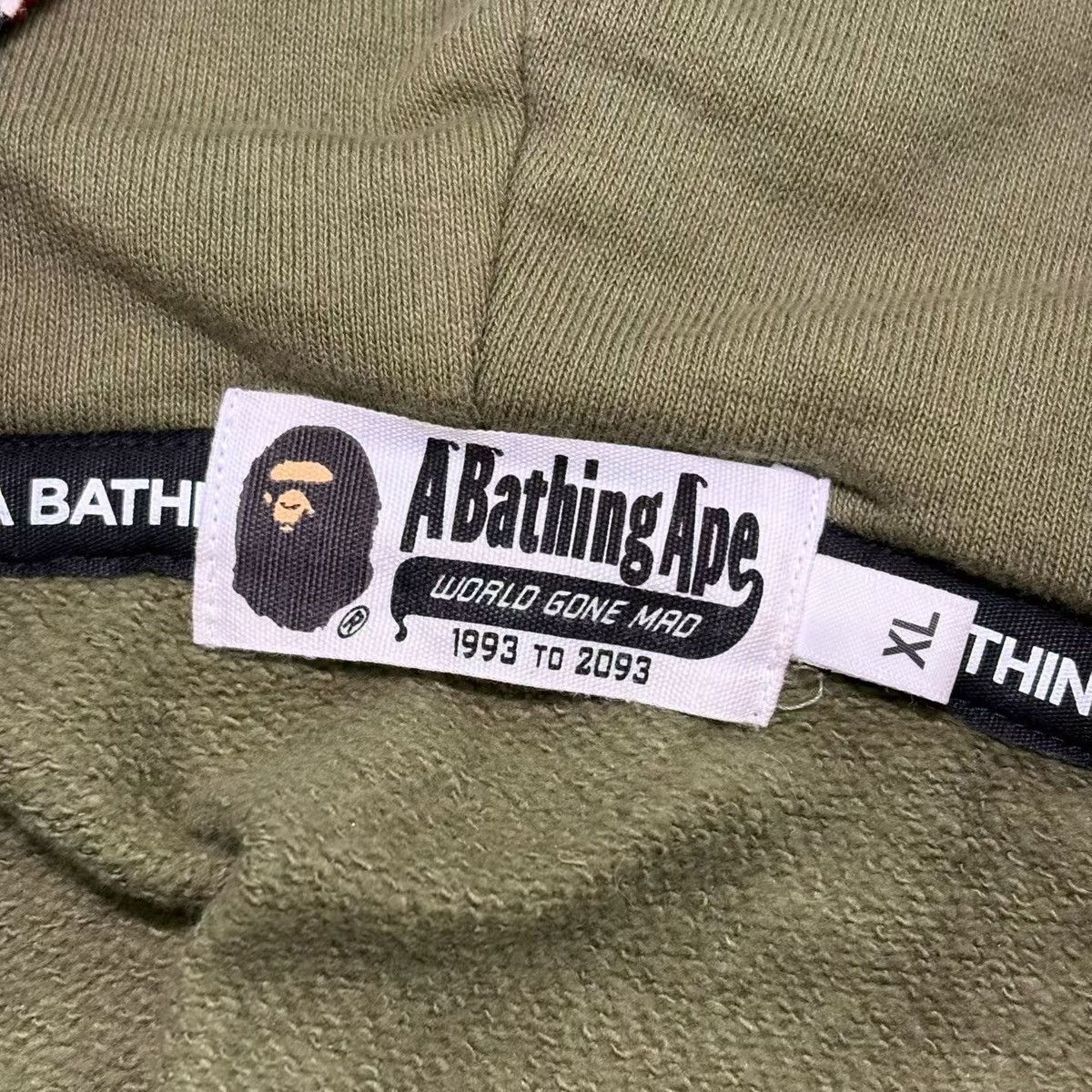 Bape BAPE CAMO DOUBLE HEAD SHARK FULL ZIP HOODIE Size US XL / EU 56 / 4 - 8 Thumbnail