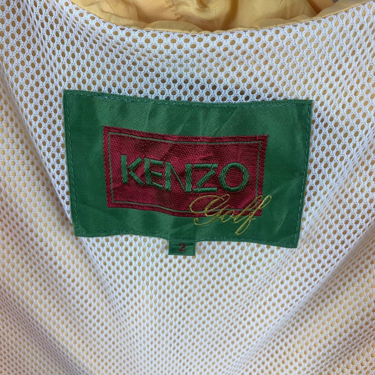Kenzo Vintage KENZO PARIS GOLF Collection Hoodie Jacket Size XXL / US 16-18 / IT 52-54 - 7 Thumbnail