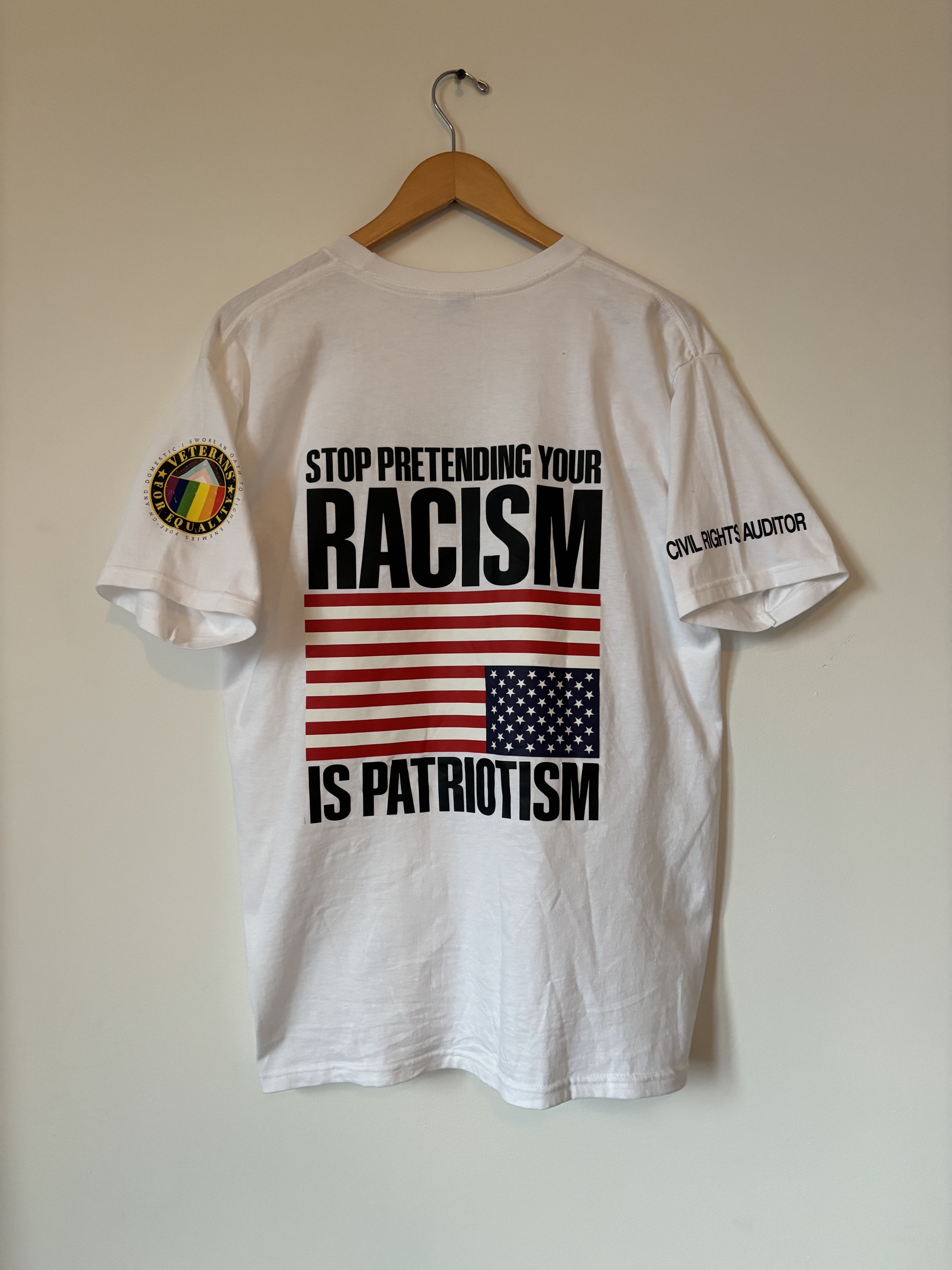 Other Veterans Racism Patriot American Flag Gay LGBT Tee Vetements Size US XL / EU 56 / 4 - 1 Thumbnail