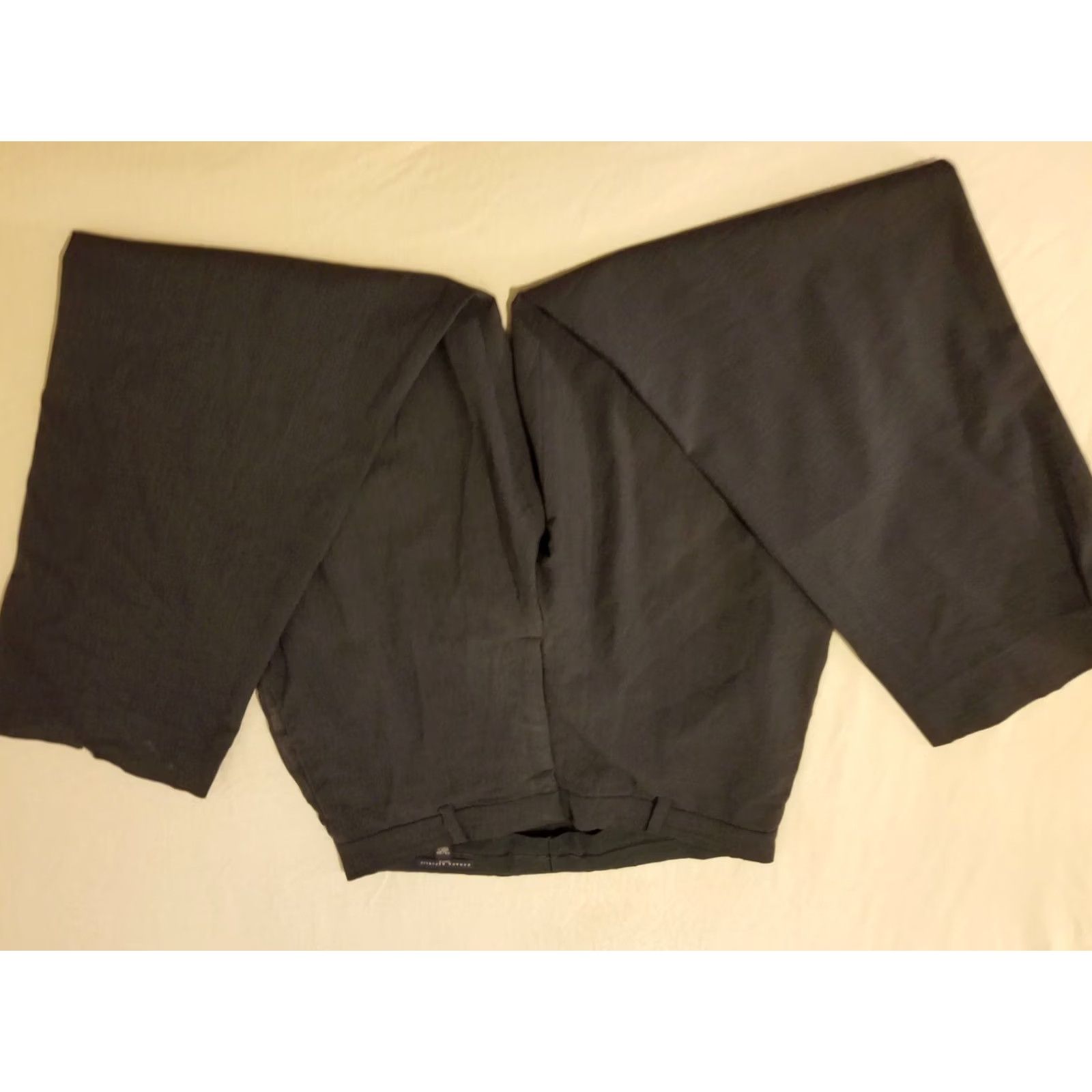 Banana Republic Banana Republic Wool Dress Pants Charcoal Gray 33x30 Trouser Mens Size US 33 - 3 Thumbnail