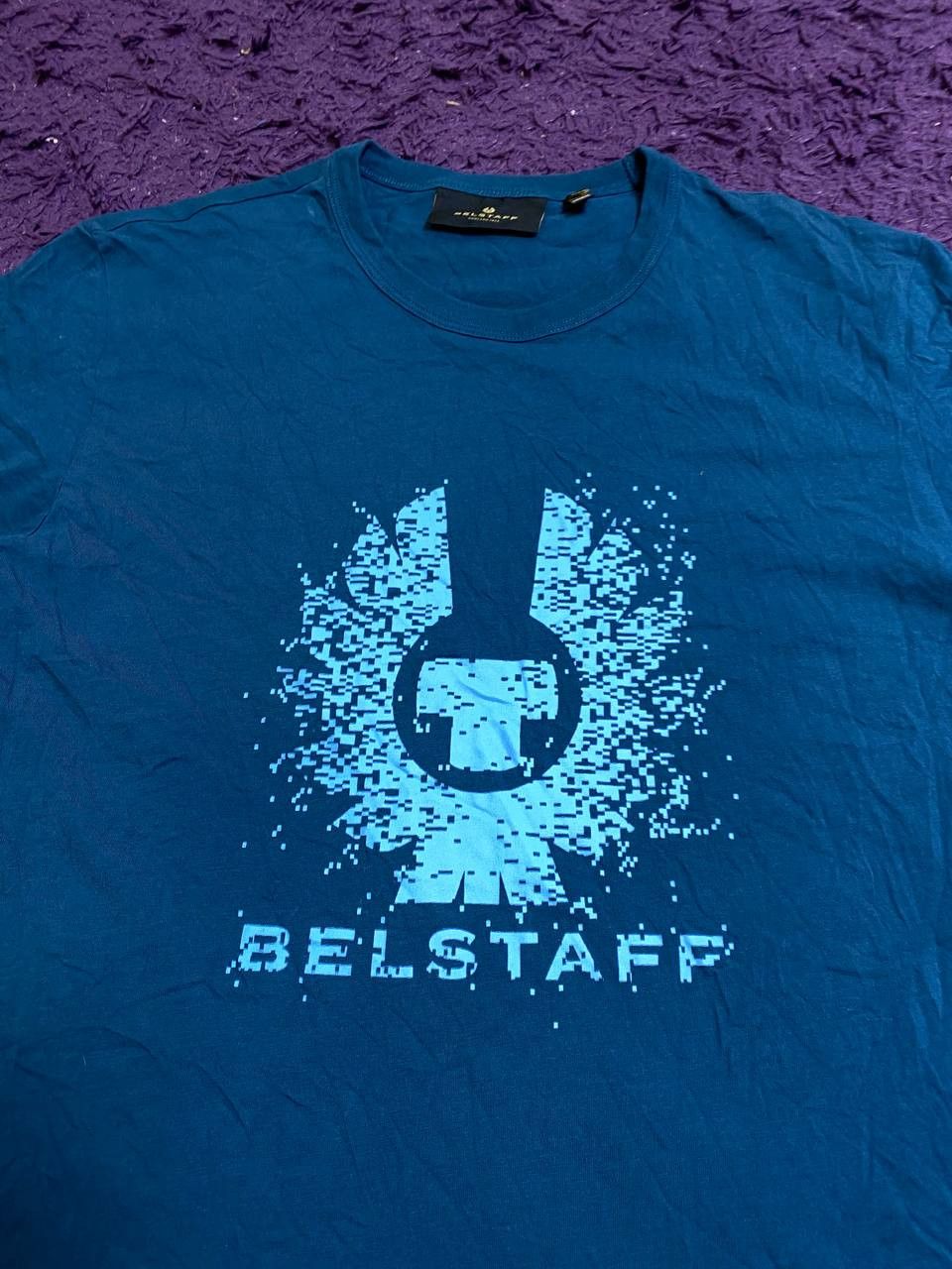 Belstaff Vintage Belstaff Big Y2K Logo Short Sleeve T-Shirt Size M Size US M / EU 48-50 / 2 - 6 Thumbnail