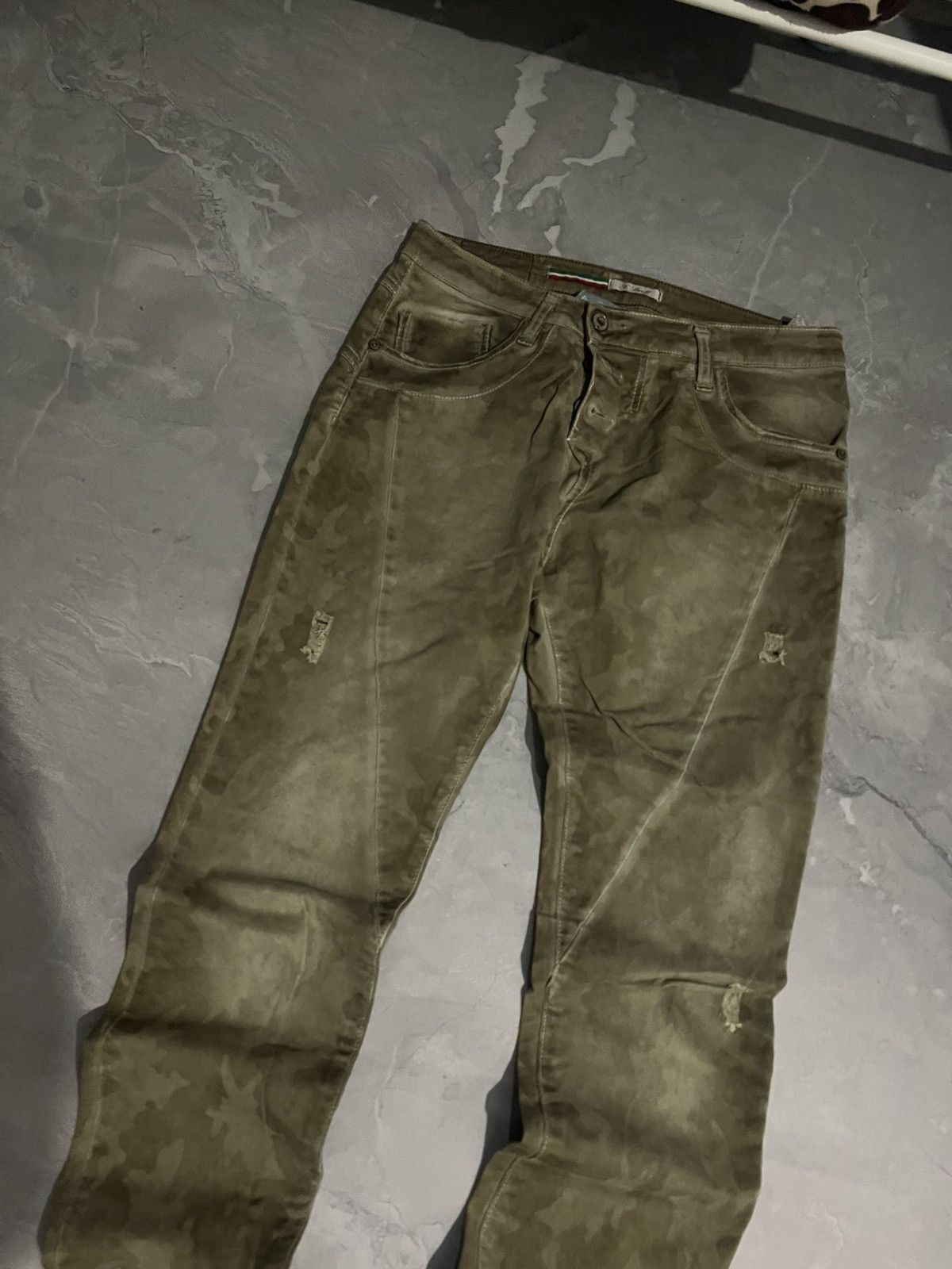 Japanese Brand Japanese Archive Slim Faded Jean / Number Nine Style Washed Size US 31 - 4 Thumbnail