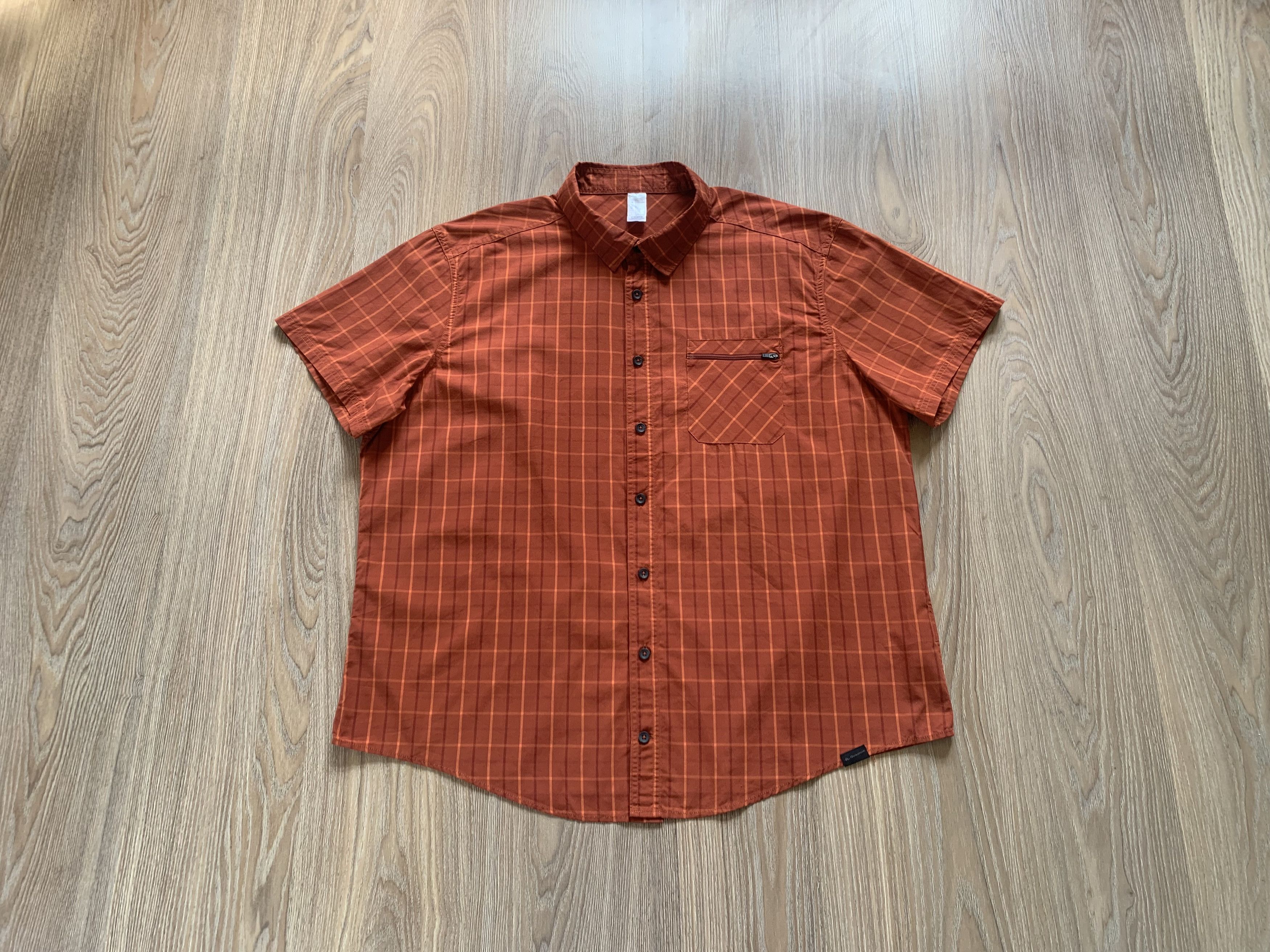 Other Quechua Short Sleeve Plaid Trekking Shirt Size US XXL / EU 58 / 5 - 1 Thumbnail