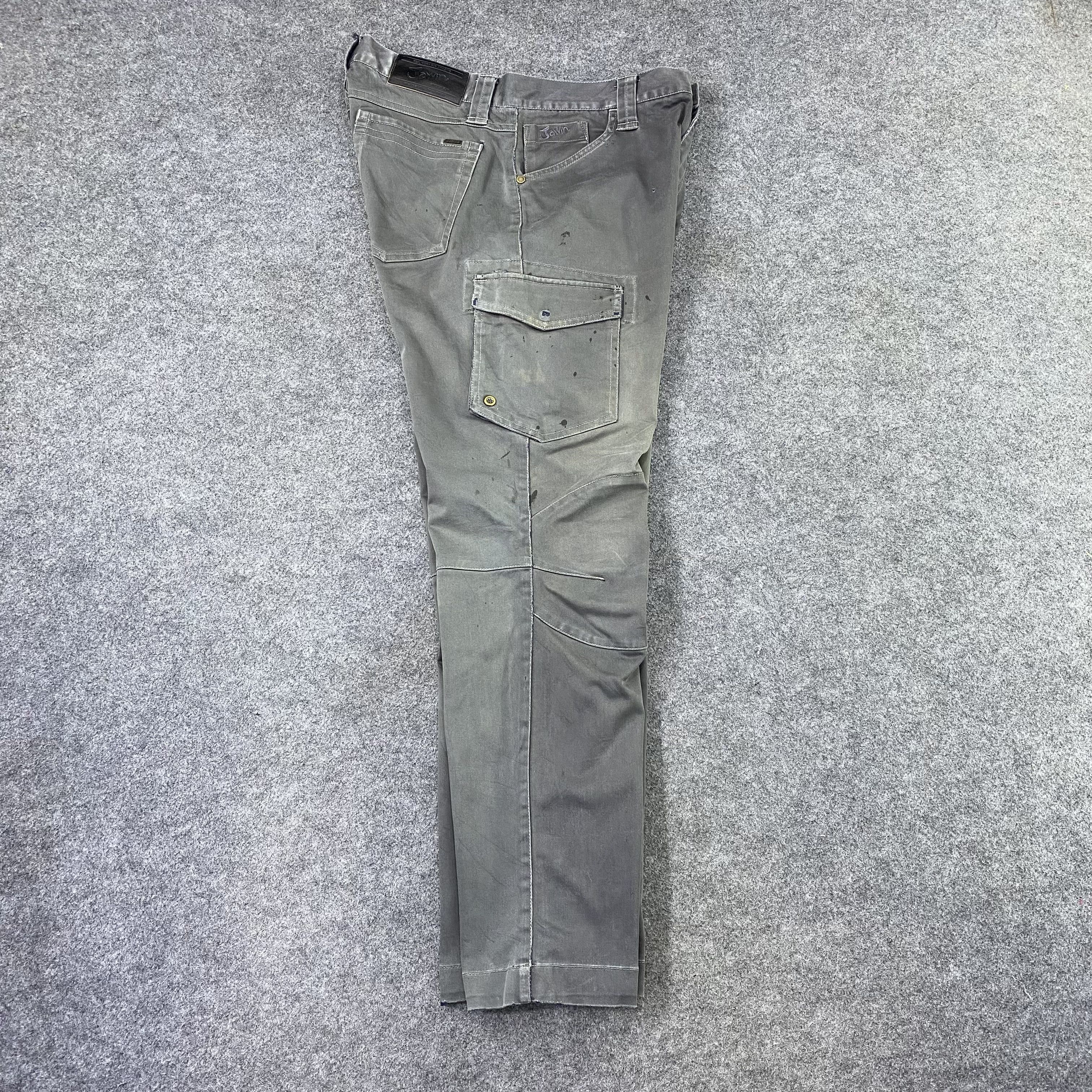 Japanese Brand Jawin Multipocket Cargo Pants - C013 Size US 32 / EU 48 - 3 Thumbnail