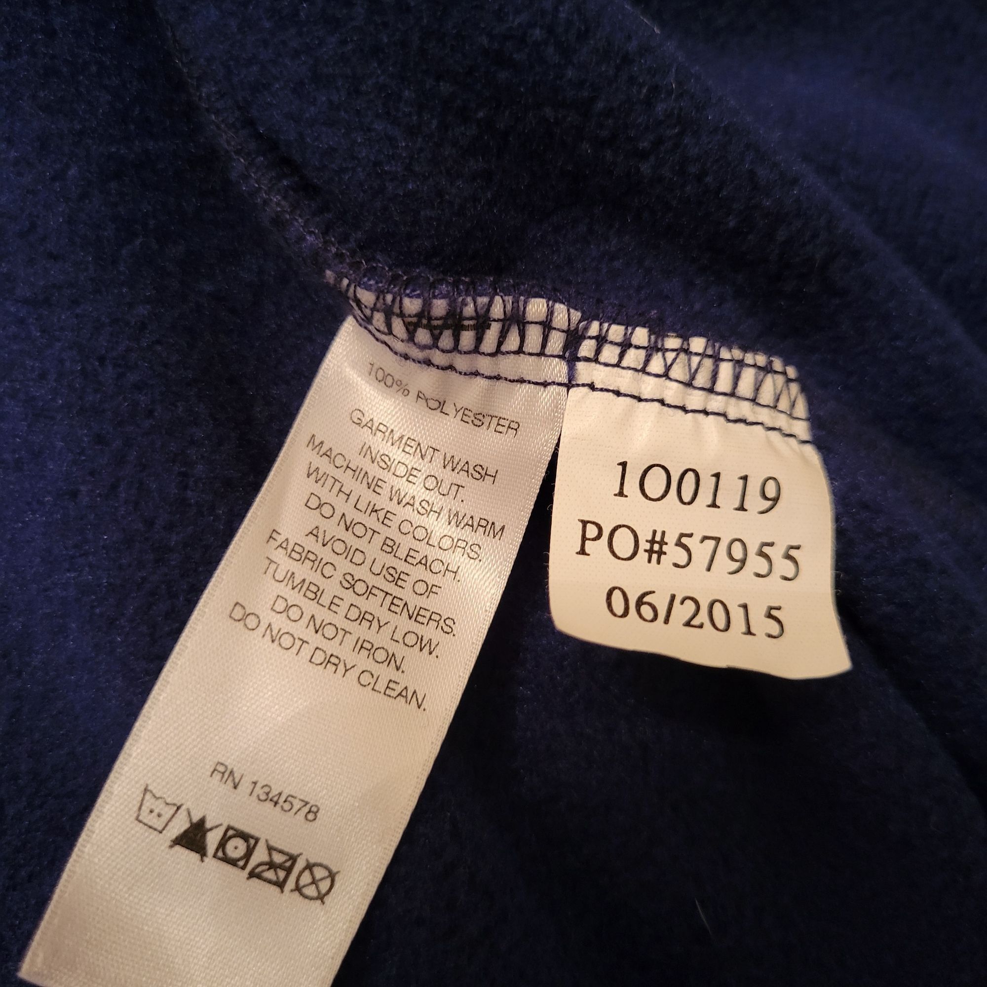Vineyard Vines Vineyard Vines Fleece SHEP Vest Blue L Full Zip Sleeveless W Size US L / EU 52-54 / 3 - 4 Thumbnail
