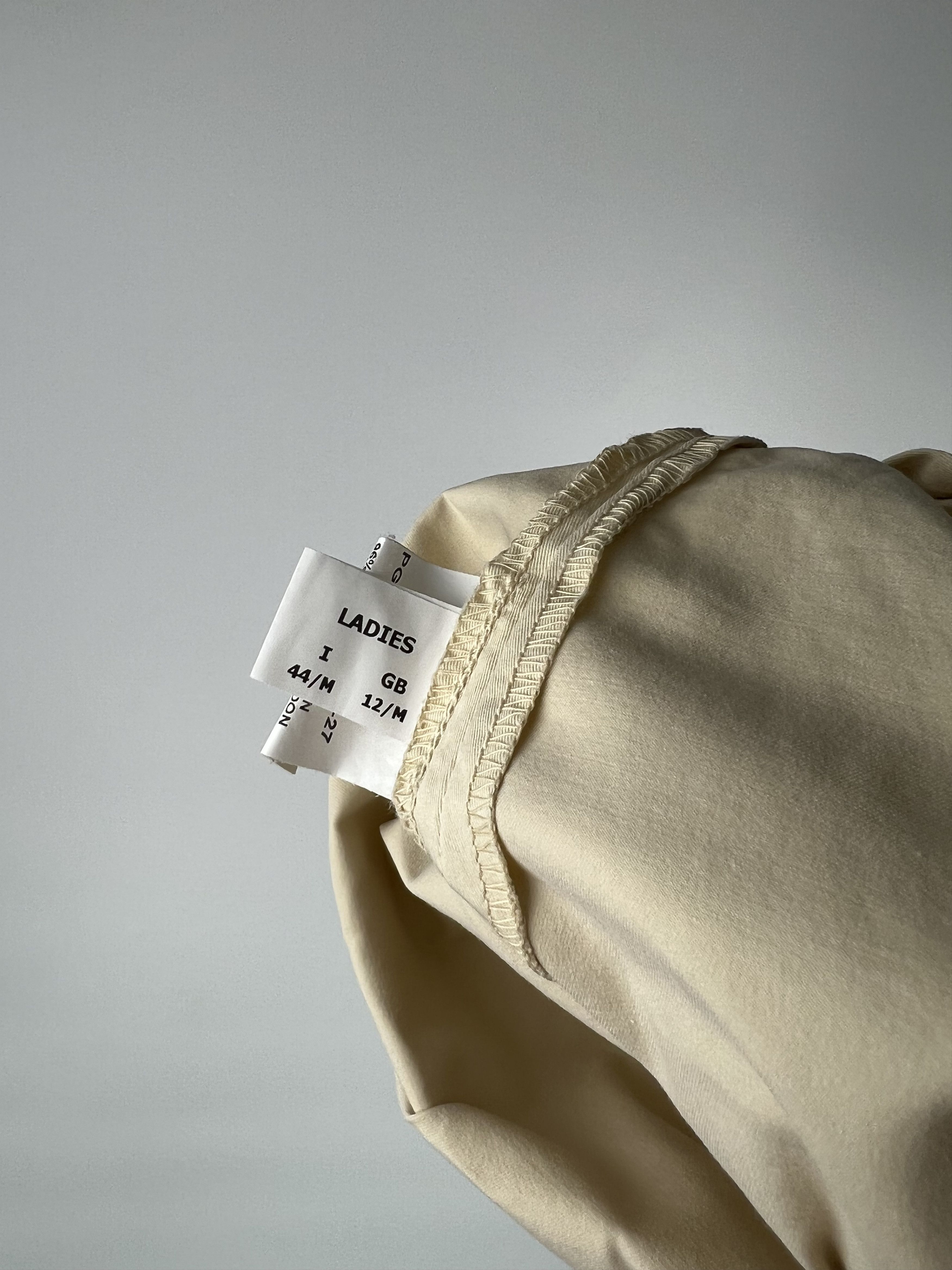Fabiana Filippi Fabiana Filippi Women's Cotton Pants Beige Size M Size 30" / US 8 / IT 44 - 7 Thumbnail