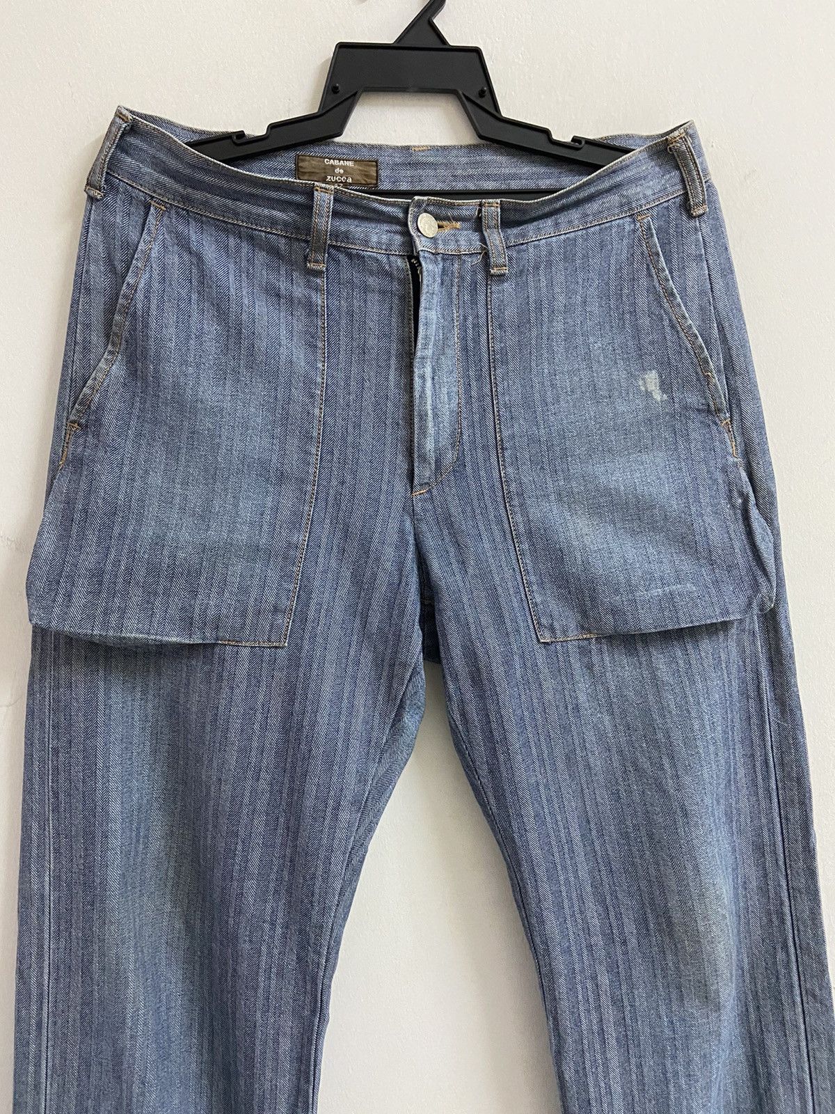 CABANE de ZUCCa × Issey Miyake × Japanese Brand Cabane de Zucca Pants Size US 32 / EU 48 - 3 Thumbnail