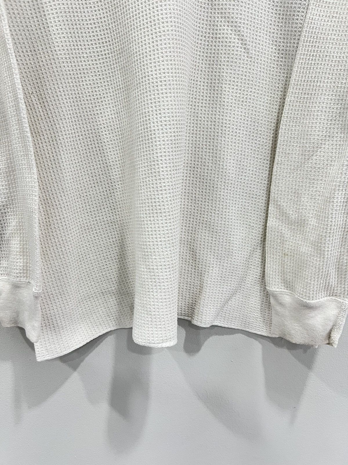 Hanes Vintage Hanes Thermal Longsleeve Shirt off white Size US XL / EU 56 / 4 - 4 Thumbnail