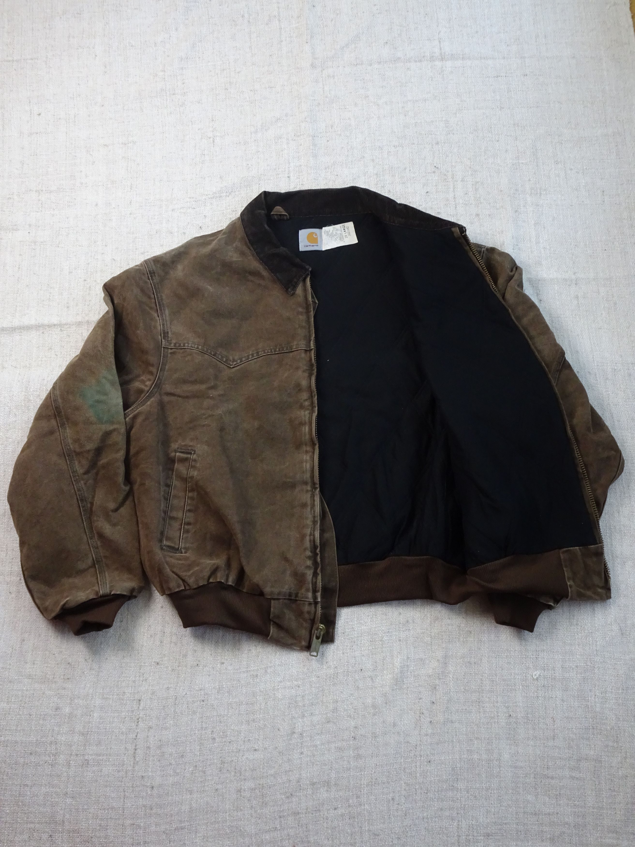 Carhartt Vintage Carhartt Detroit Jacket Canvas Workwear Brown Size US XXL / EU 58 / 5 - 4 Thumbnail