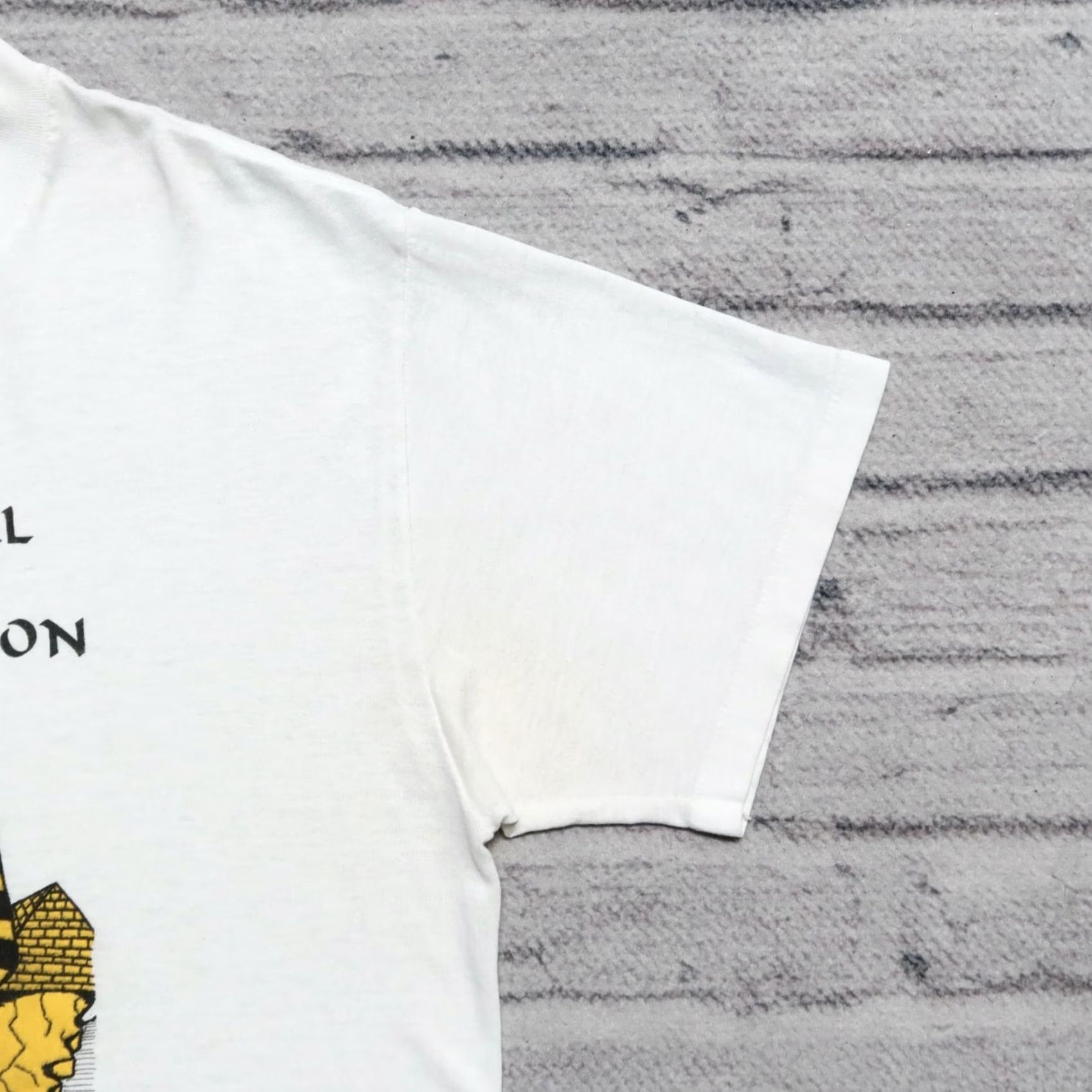 DANCER Vintage Alpha Stomp-a-Thon Tuskagee University Shirt Mens L White T-Shirt Size US L / EU 52-54 / 3 - 5 Thumbnail
