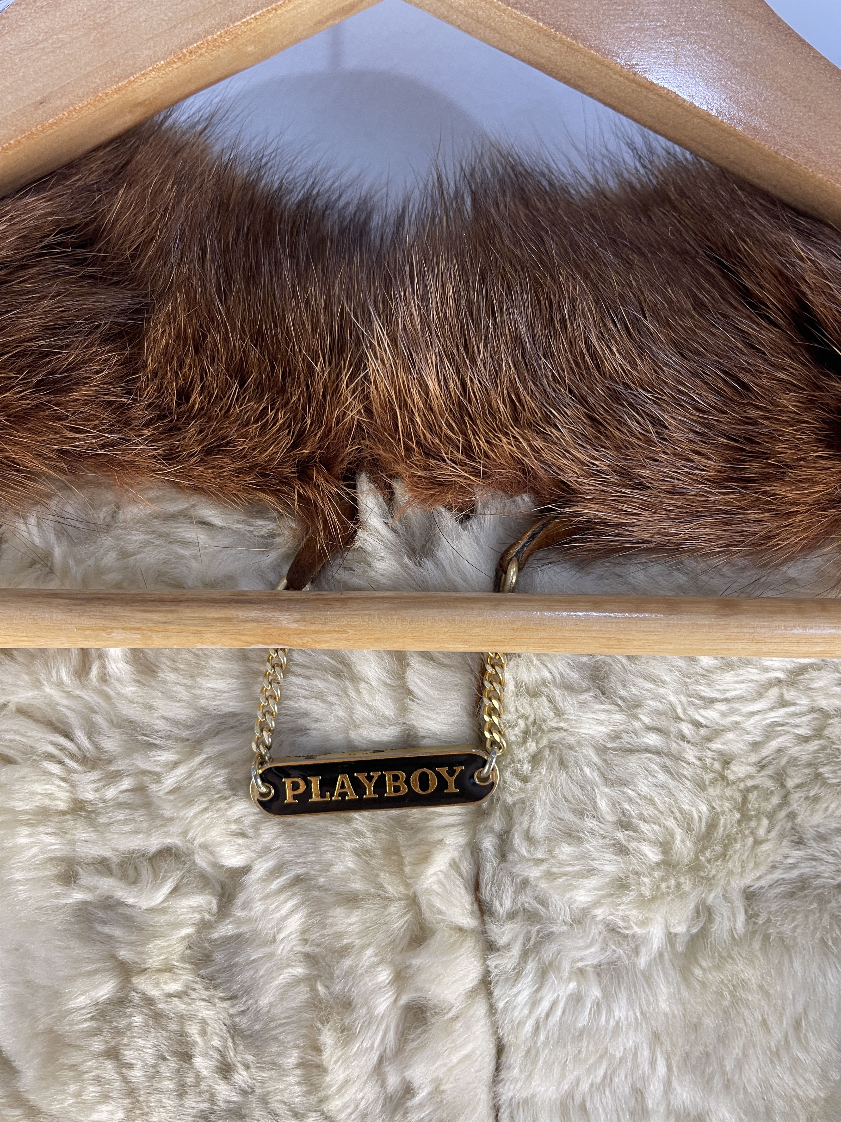 Playboy Vintage Playboy Faux Fur Leather Jacket Size US M / EU 48-50 / 2 - 10 Thumbnail