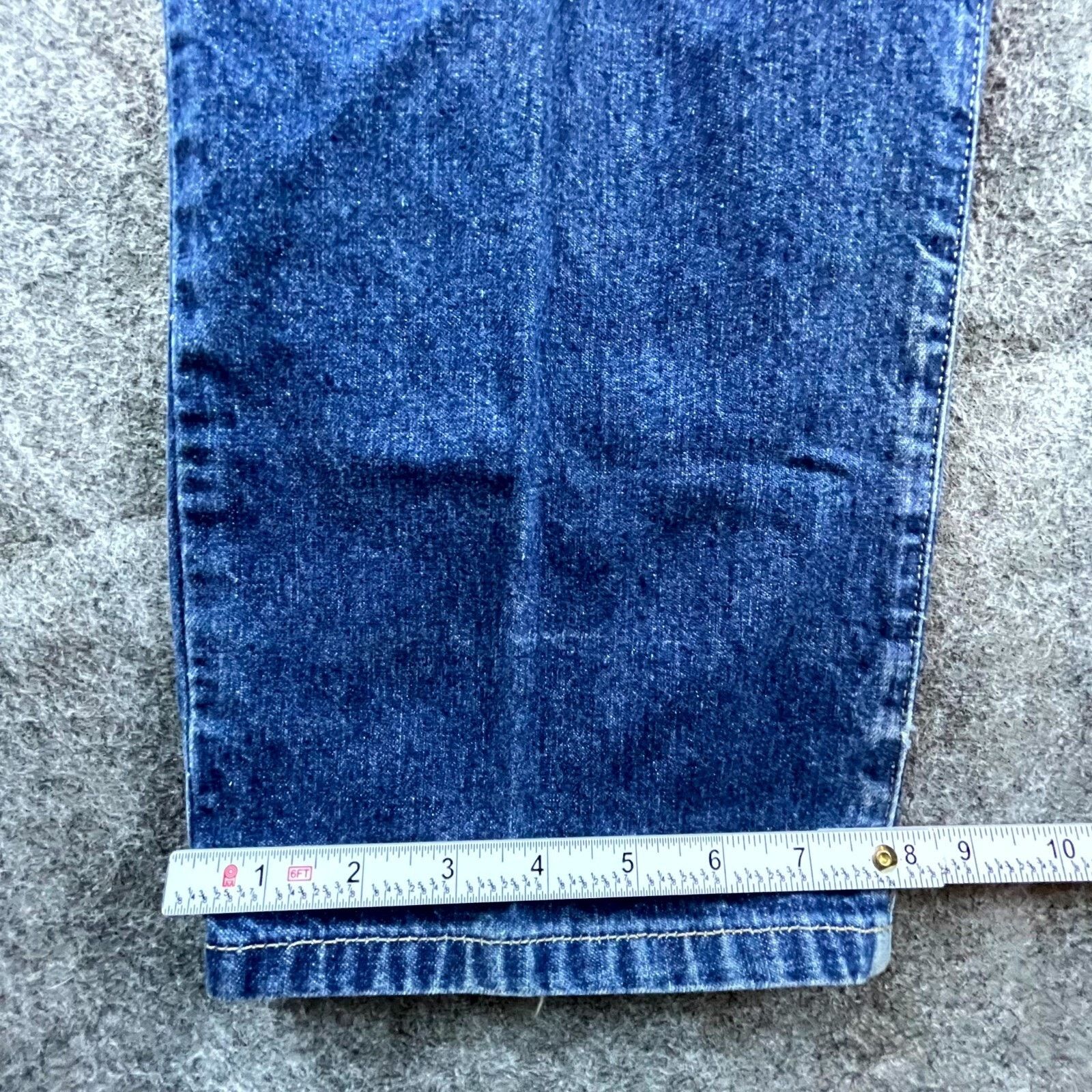 Calvin Klein Vintage Calvin Klein Jeans Womens 14 Indigo Loose Fit 90s 80 Size 36" / US 14 / IT 50 - 5 Thumbnail